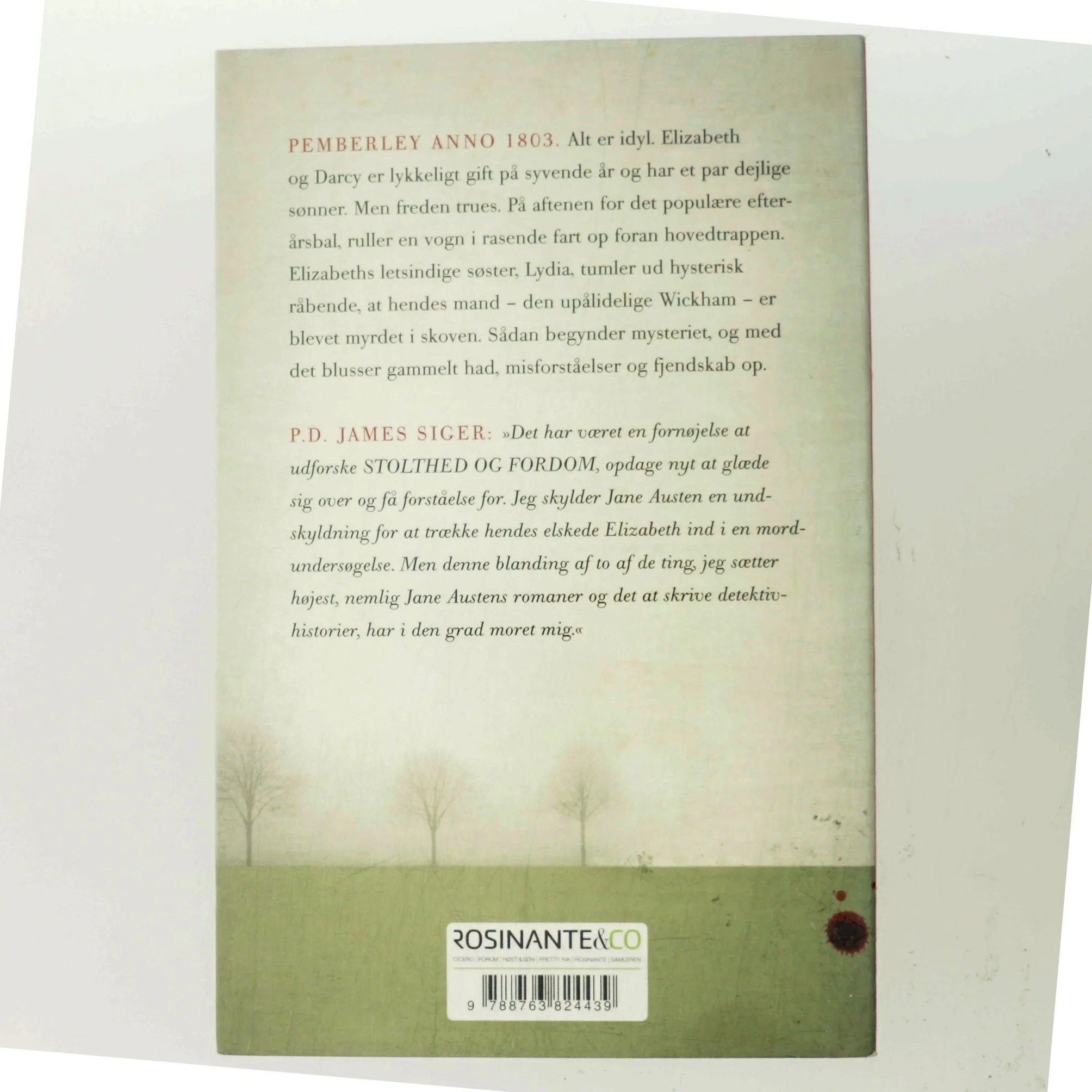 Døden kommer til Pemberley : kriminalroman af P. D. James (Bog)
