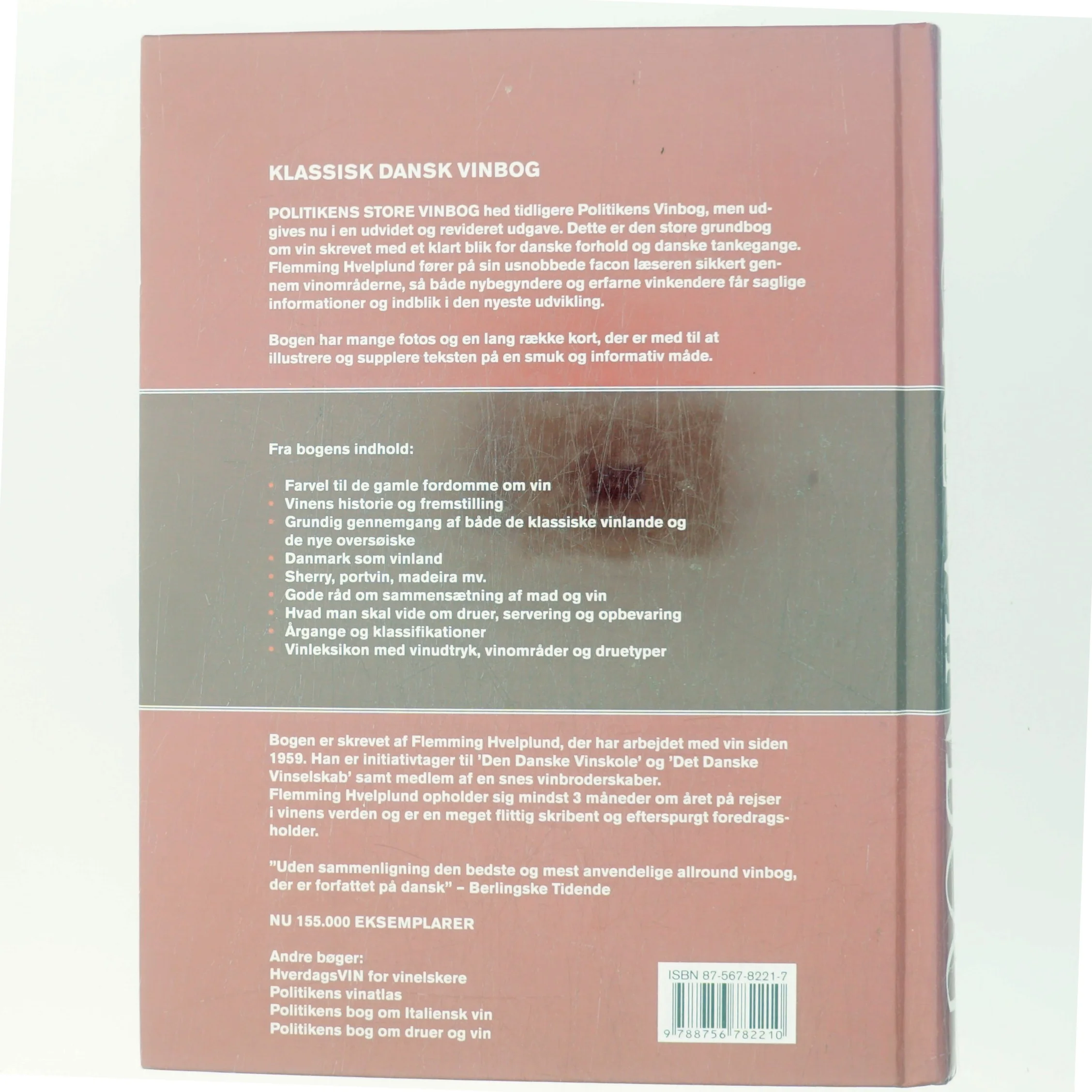 Politikens Store Vinbog af Flemming Hvelplund (Bog)