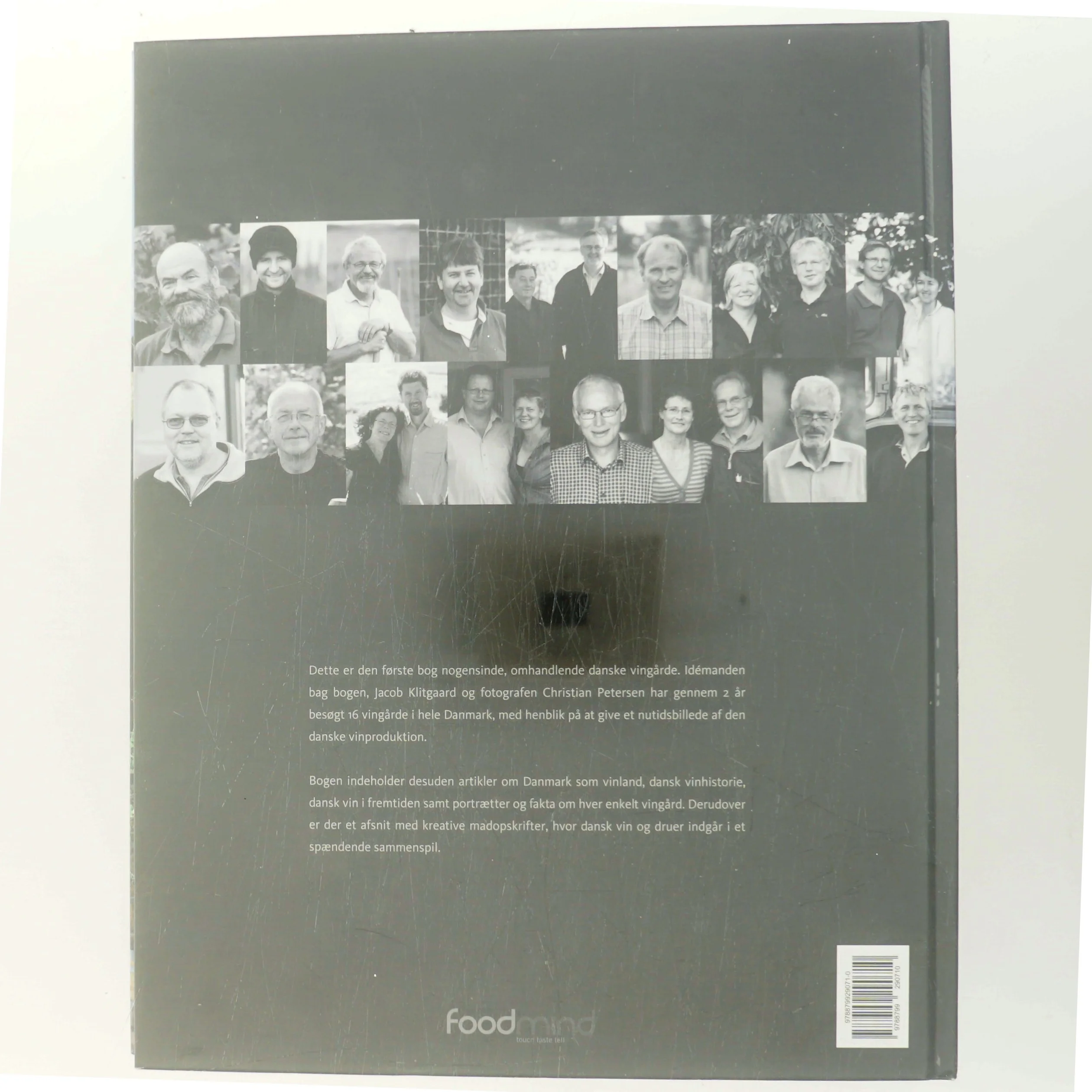 Oplevelser fra danske vingårde af Jacob Klitgaard (f. 1971) (Bog)