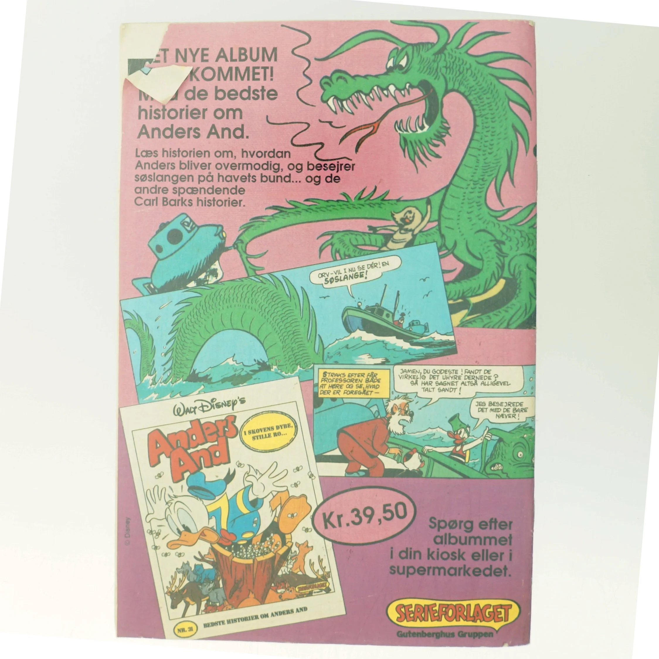 Anders And & Co. - Gensyn med fortiden af Walt Disney (Bog)