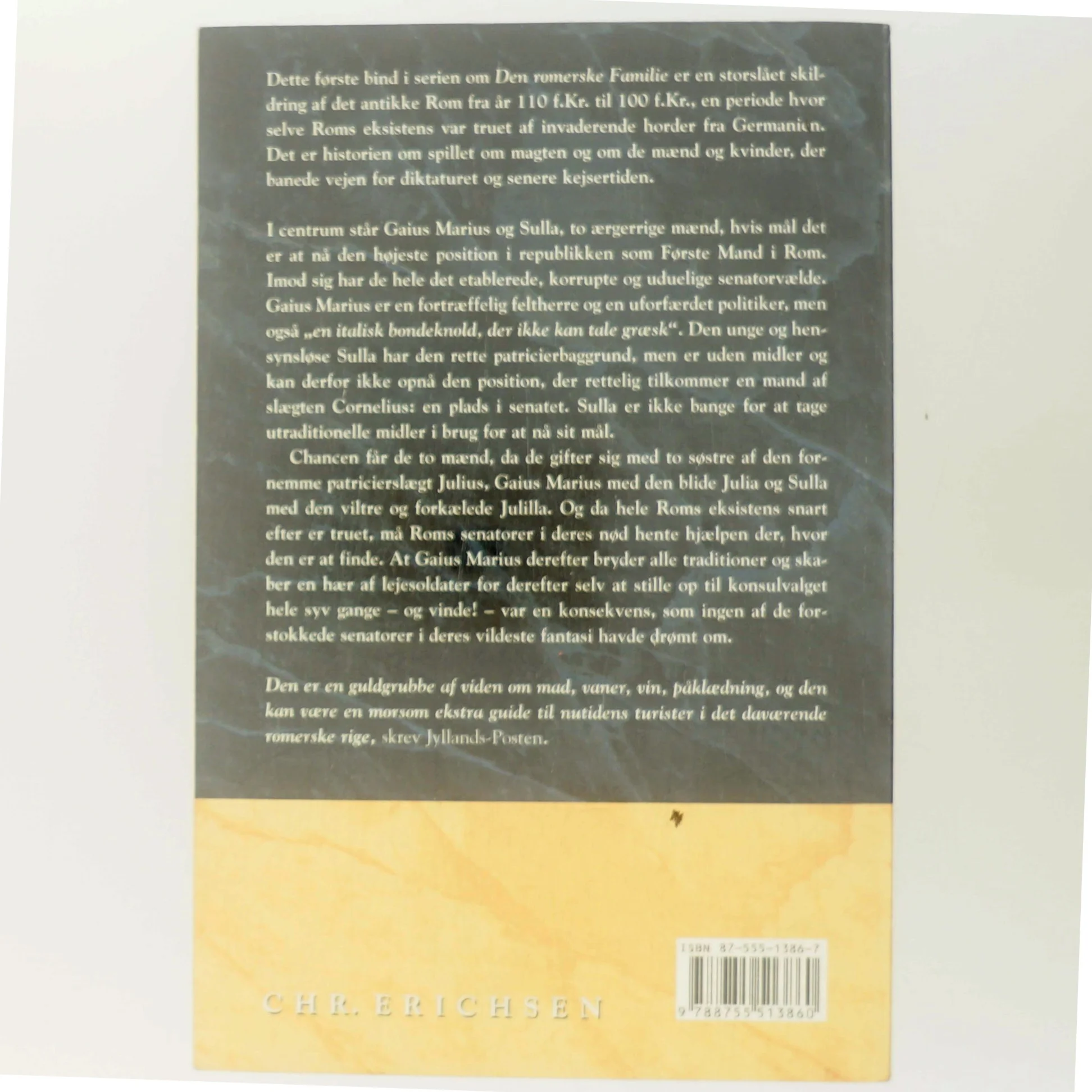 Den romerske familie. Bind 1, Ærens vej af Colleen McCullough (Bog)