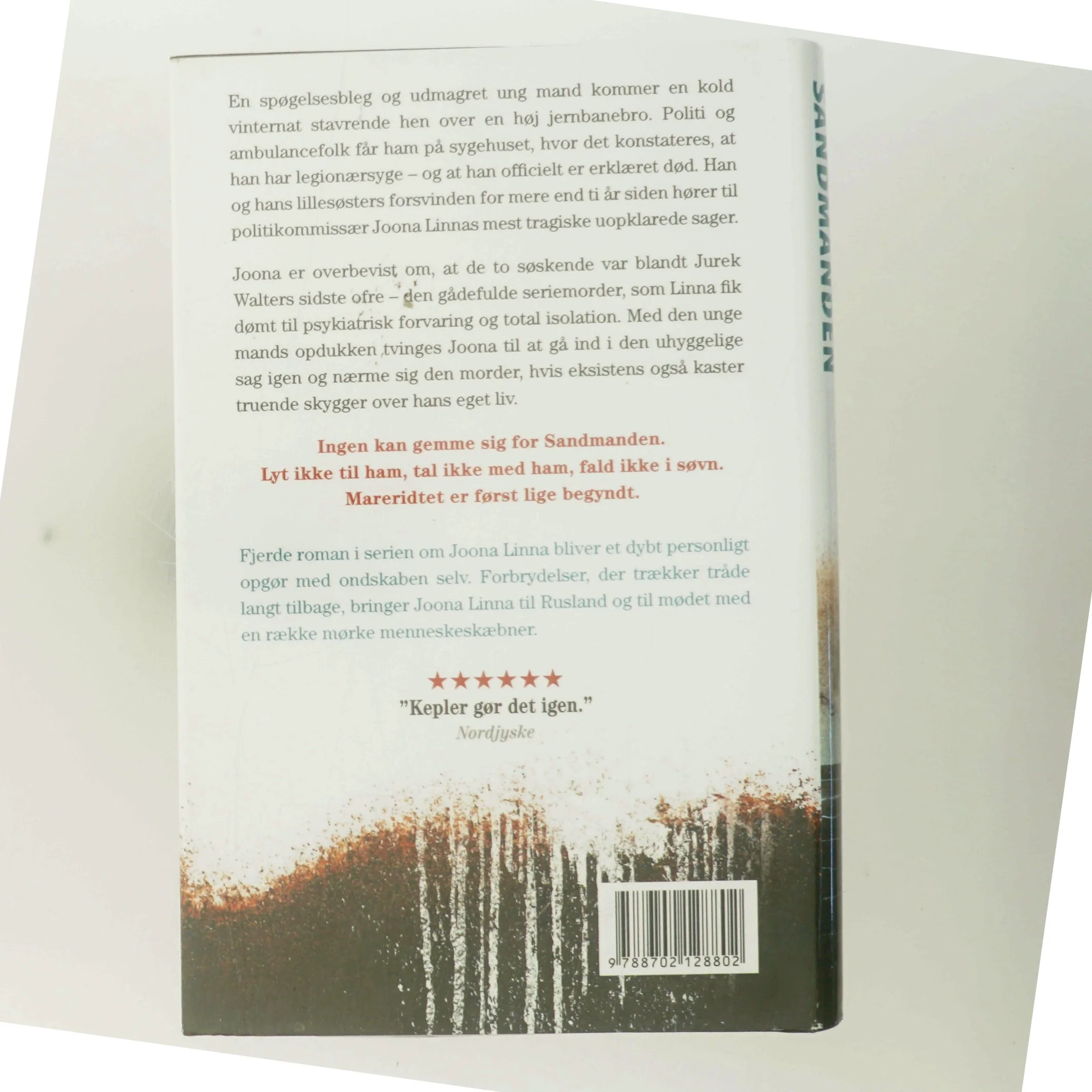 Sandmanden af Lars Kepler (Bog)