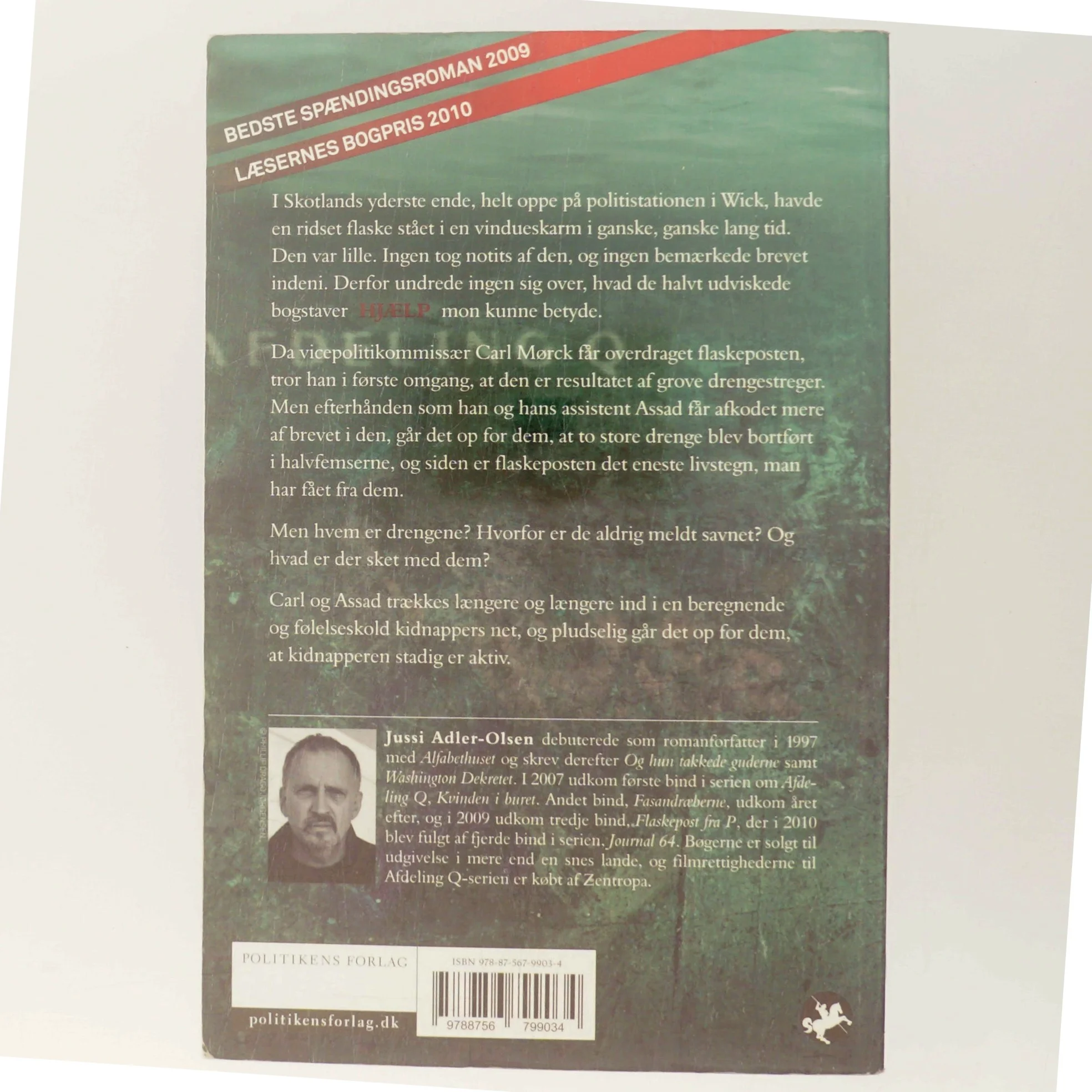 Flaskepost fra P af Jussi Adler-Olsen (Bog)