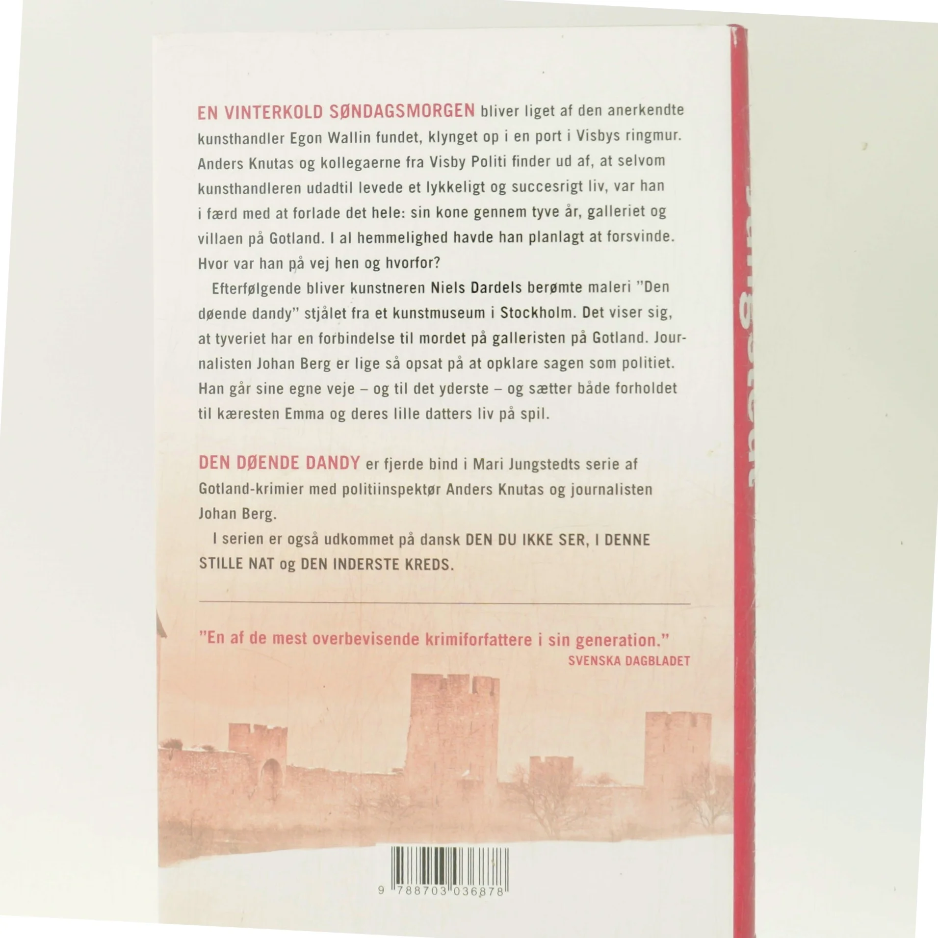 Den døende dandy : kriminalroman af Mari Jungstedt (Bog)