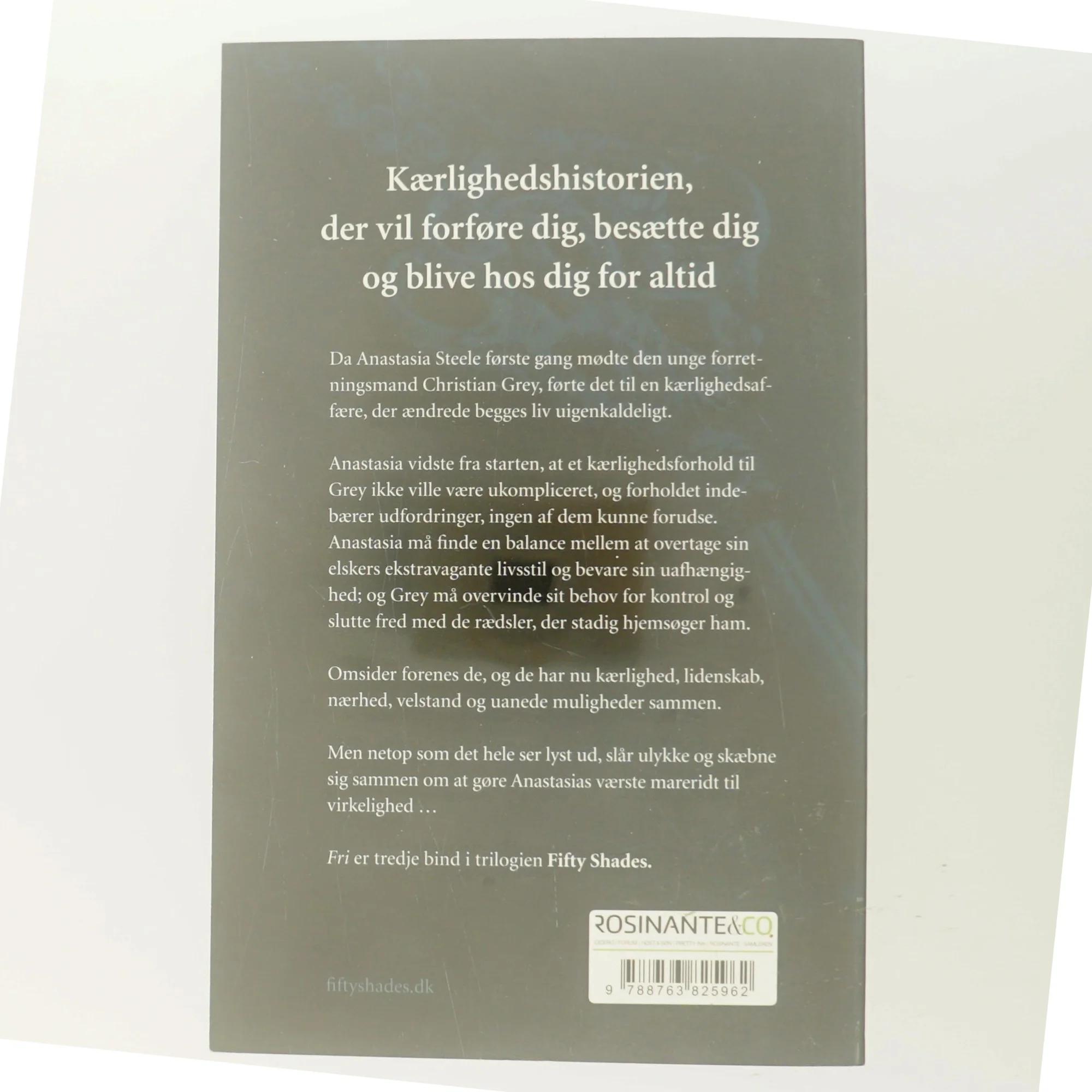 Fifty shades. Bind 3, Fri af E. L. James (Bog)