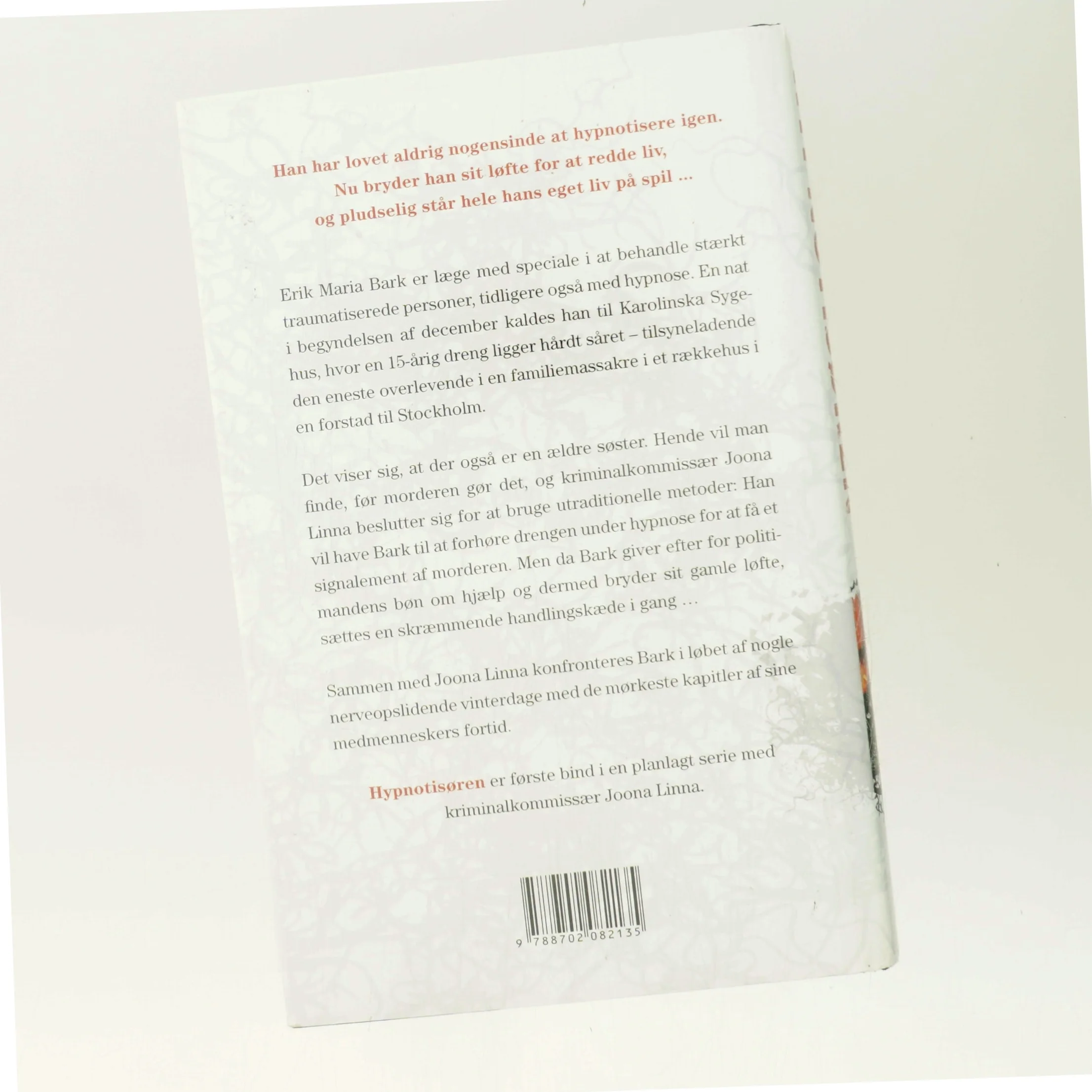 Hypnotisøren af Lars Kepler (Bog)