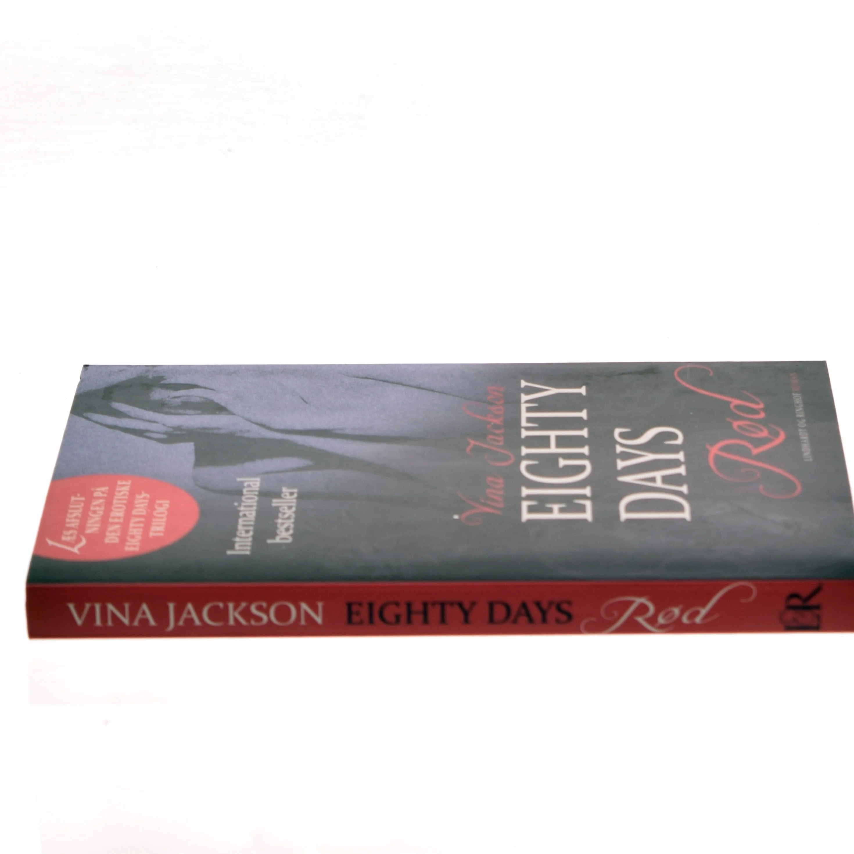 Eighty days rød af Vina Jackson (Bog)