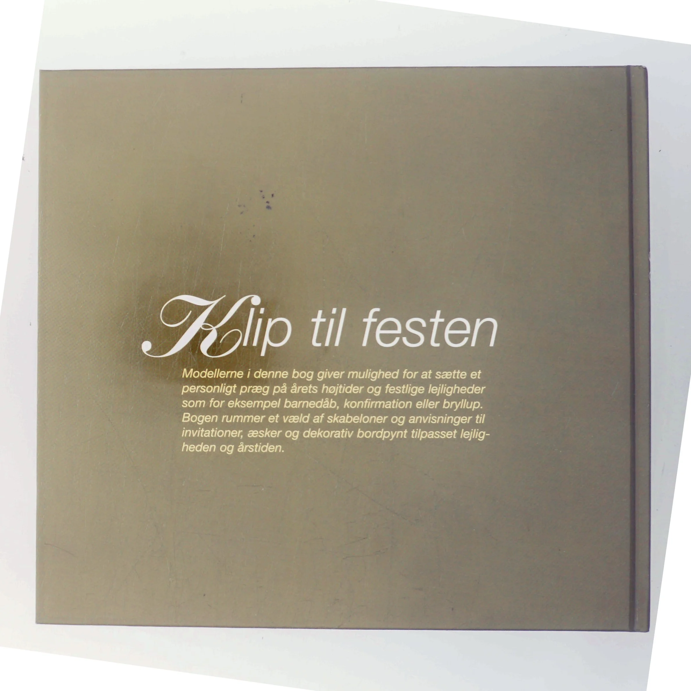 Klip til festen af Claus Pedersen (Bog)