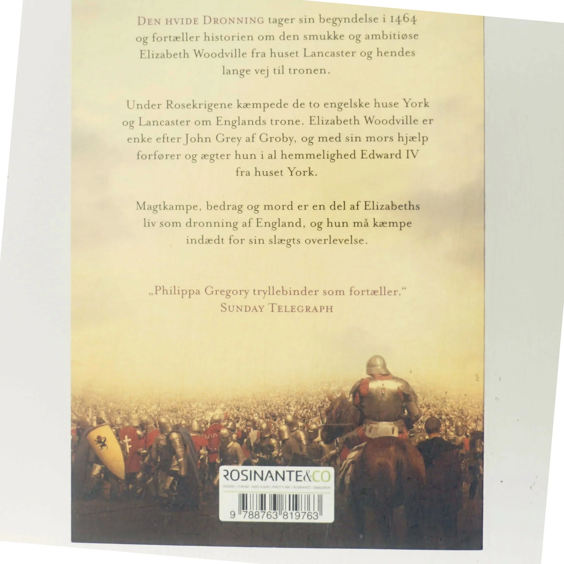 Den hvide dronning af Philippa Gregory (Bog)