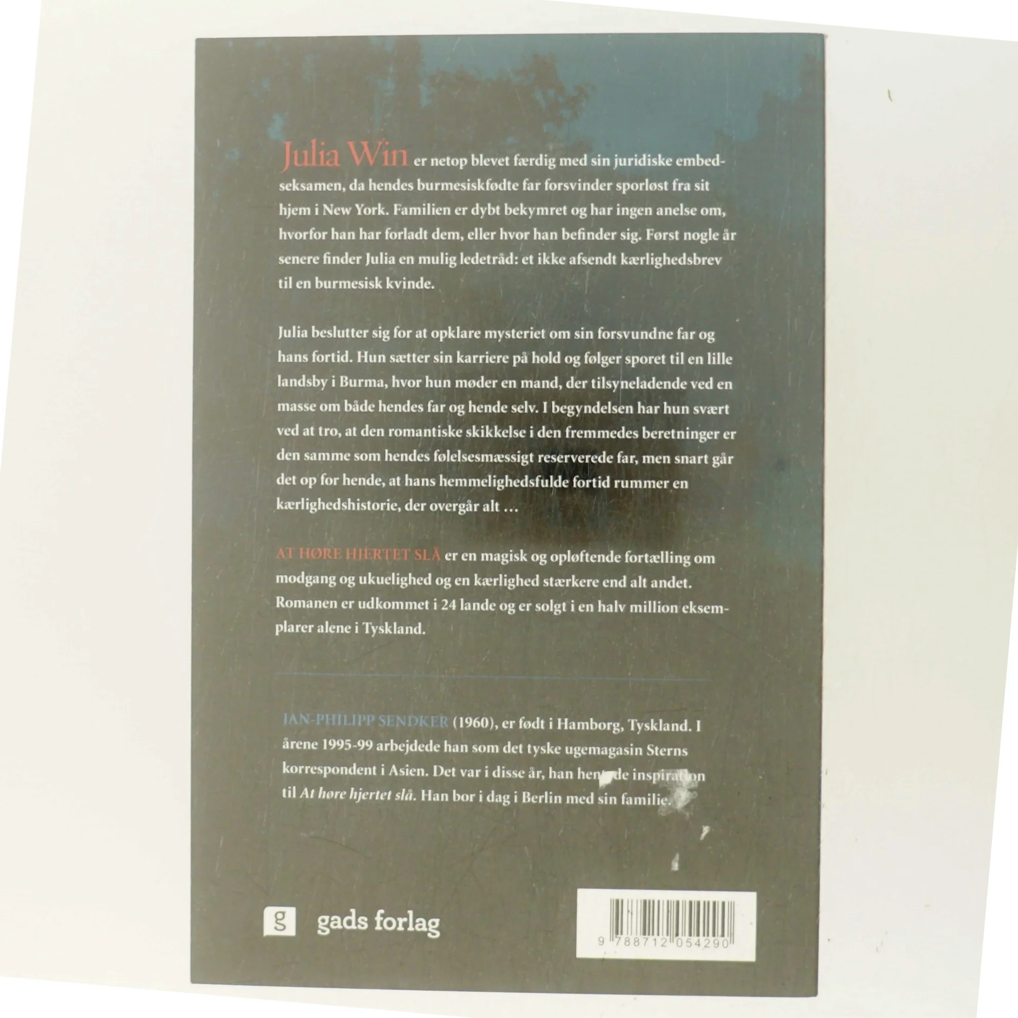 At høre hjertet slå af Jan-Philipp Sendker (Bog)