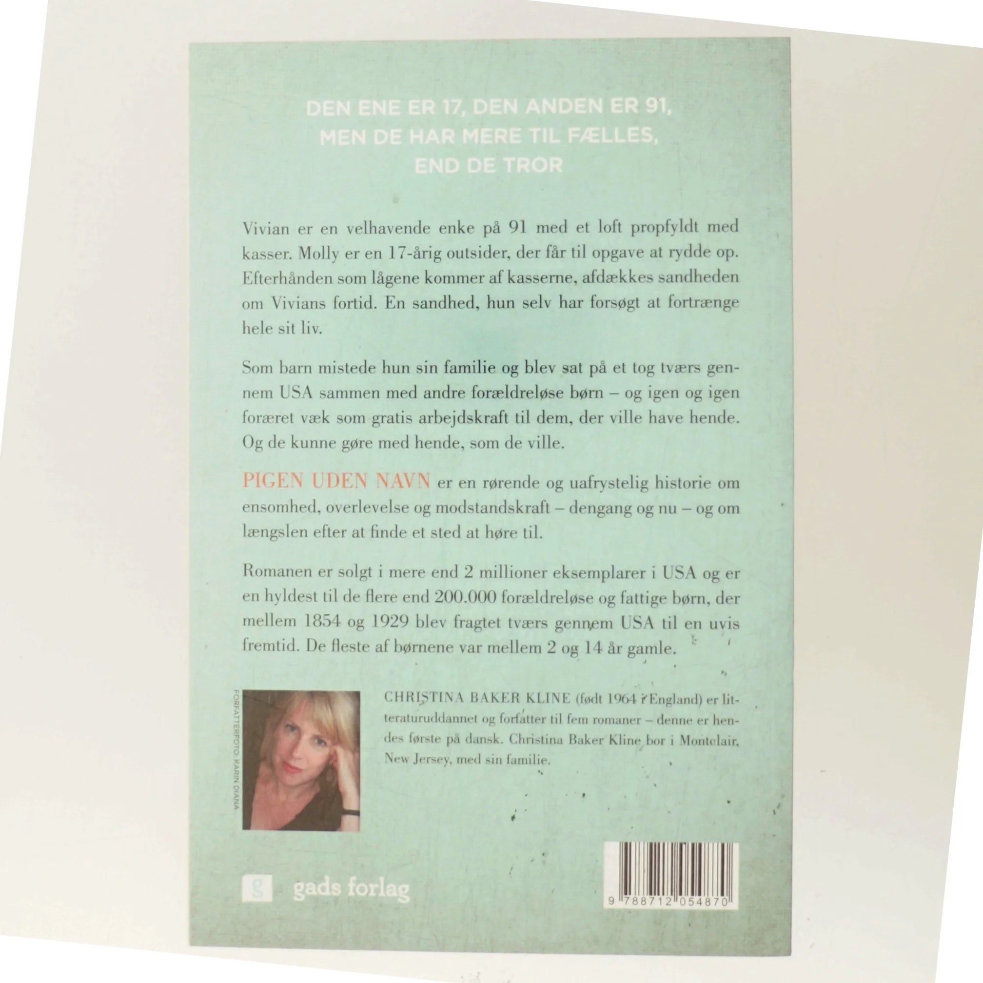 Pigen uden navn af Christina Baker Kline (f. 1964) (Bog)