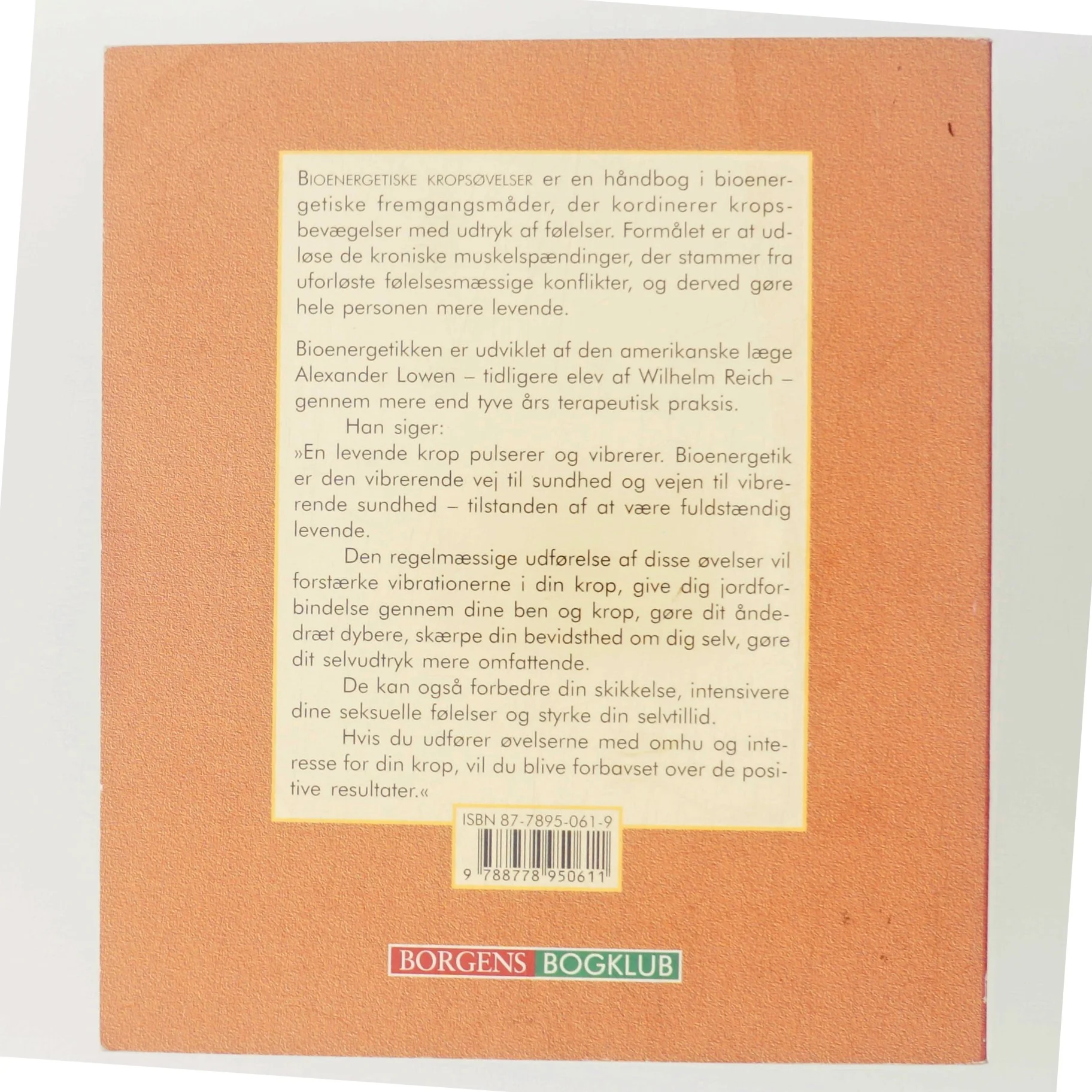 Bioenergetiske kropsøvelser (Bog)