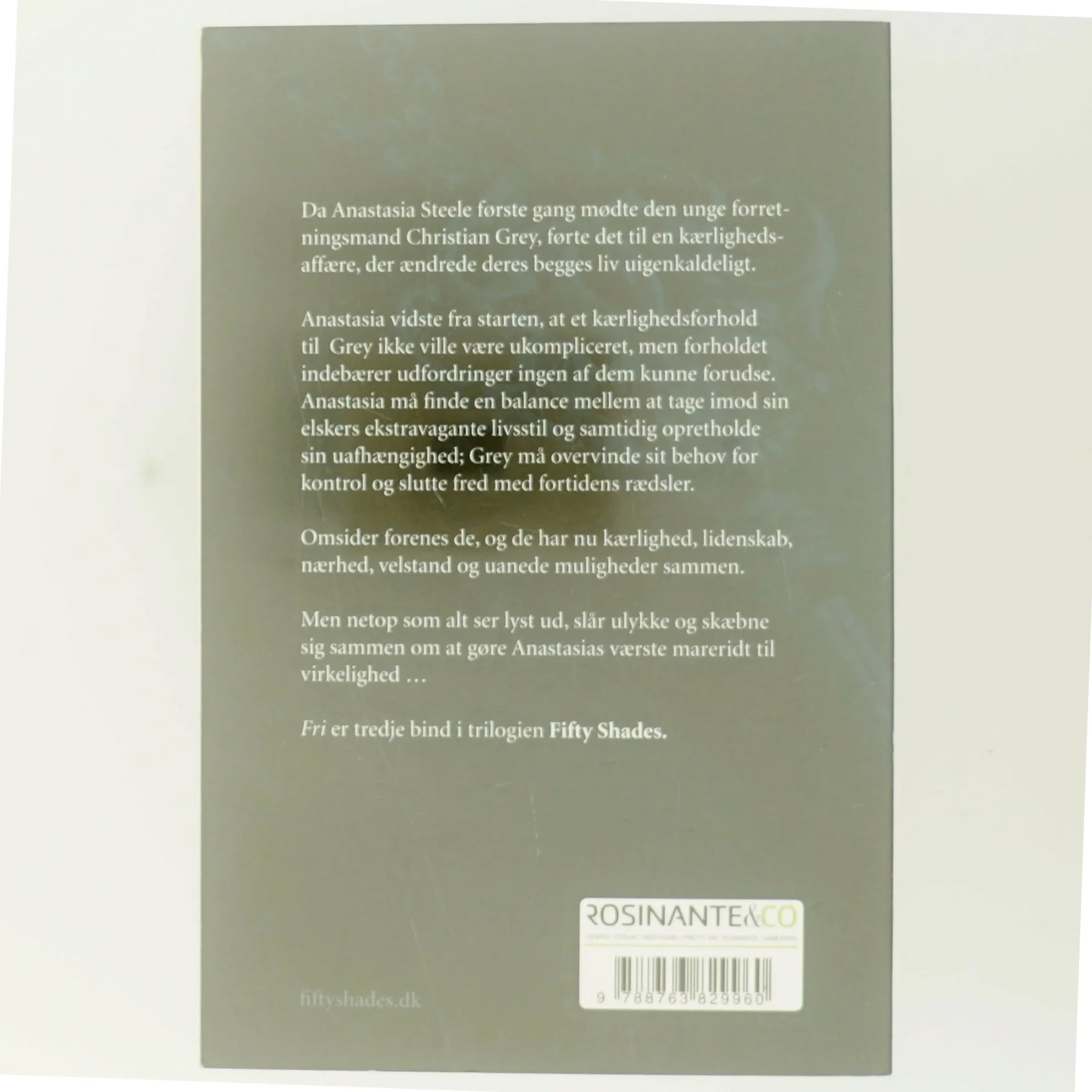 Fifty shades. Bind 3, Fri af E. L. James (Bog)