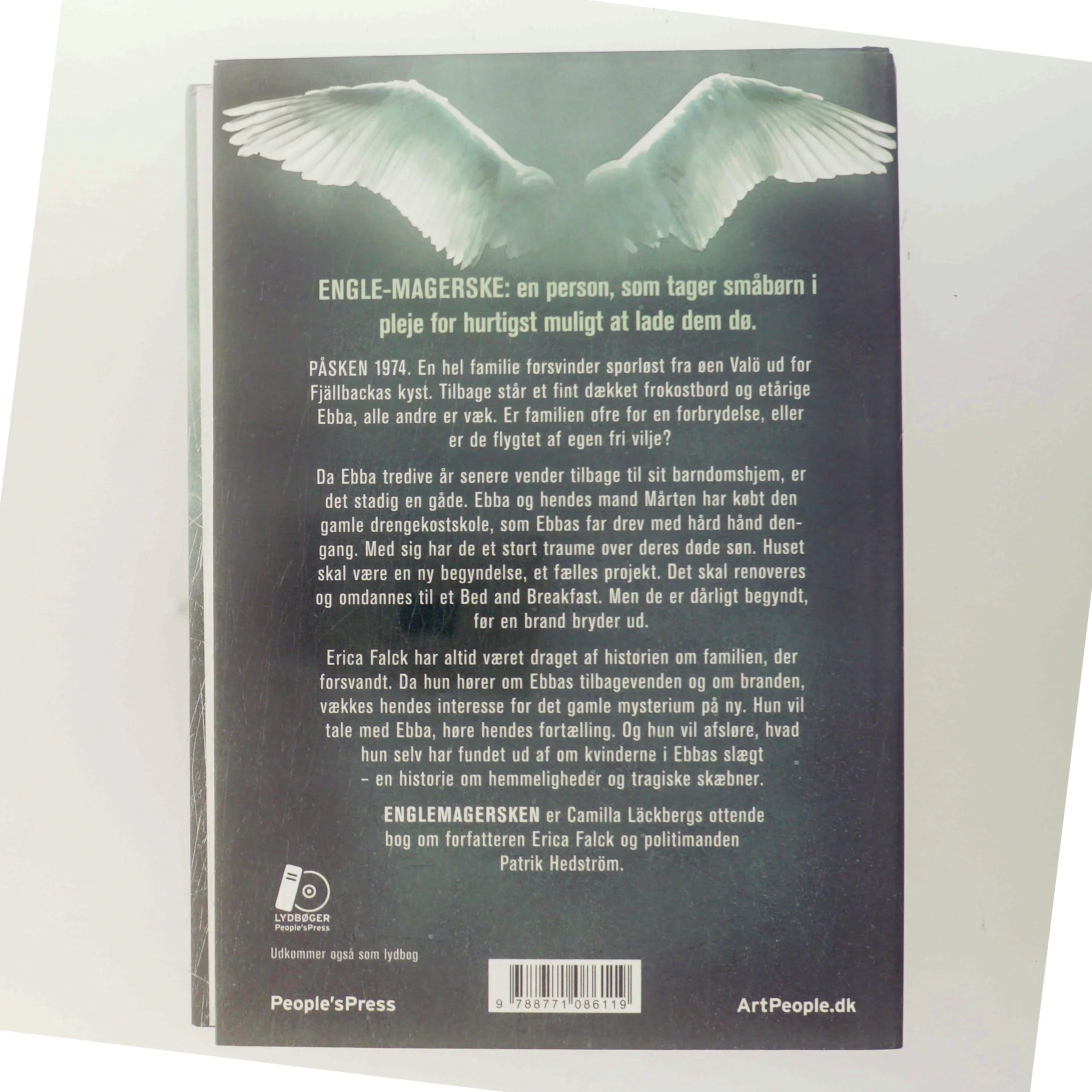 Englemagersken : kriminalroman af Camilla Läckberg (Bog)