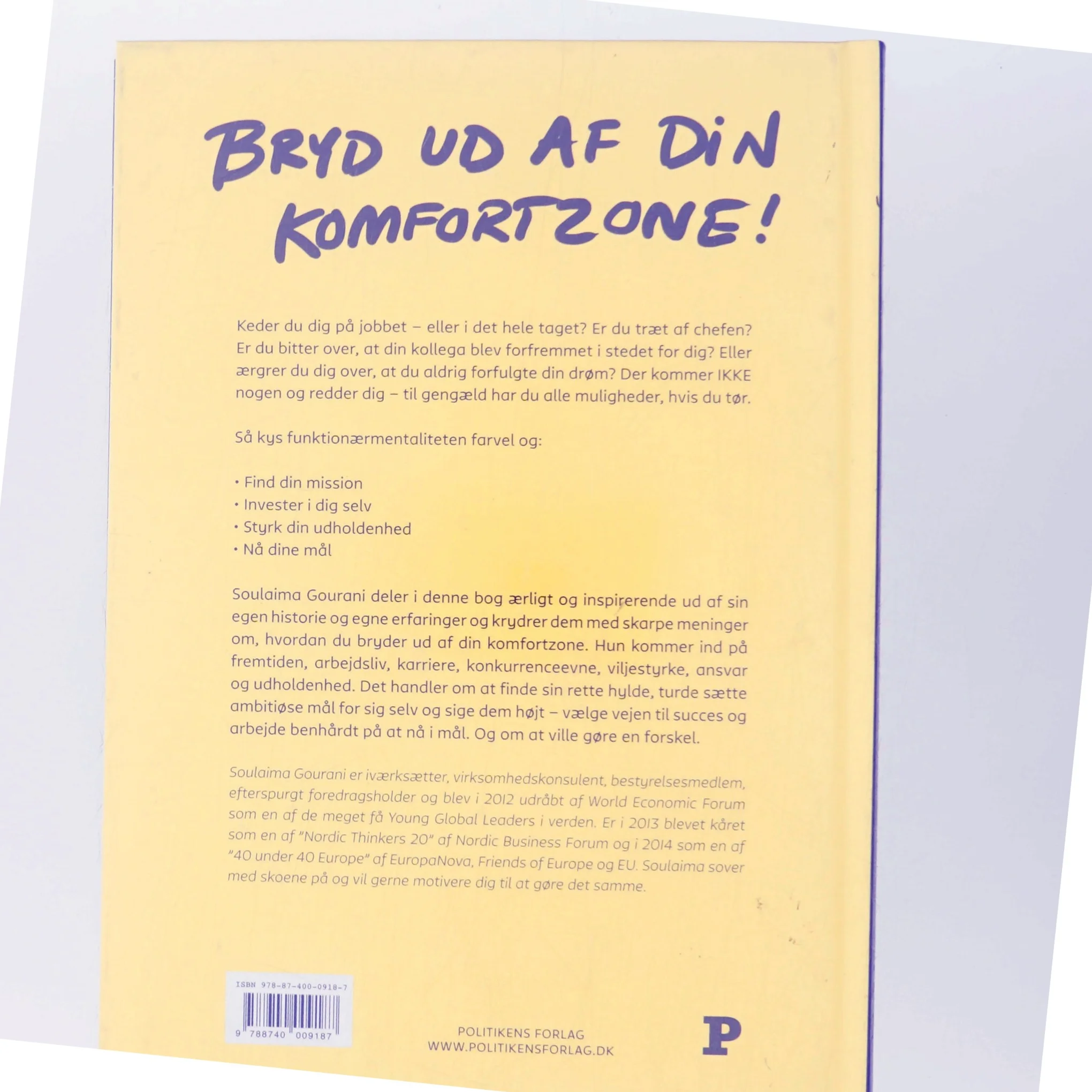 Mod til succes af Soulaima Gourani (Bog)