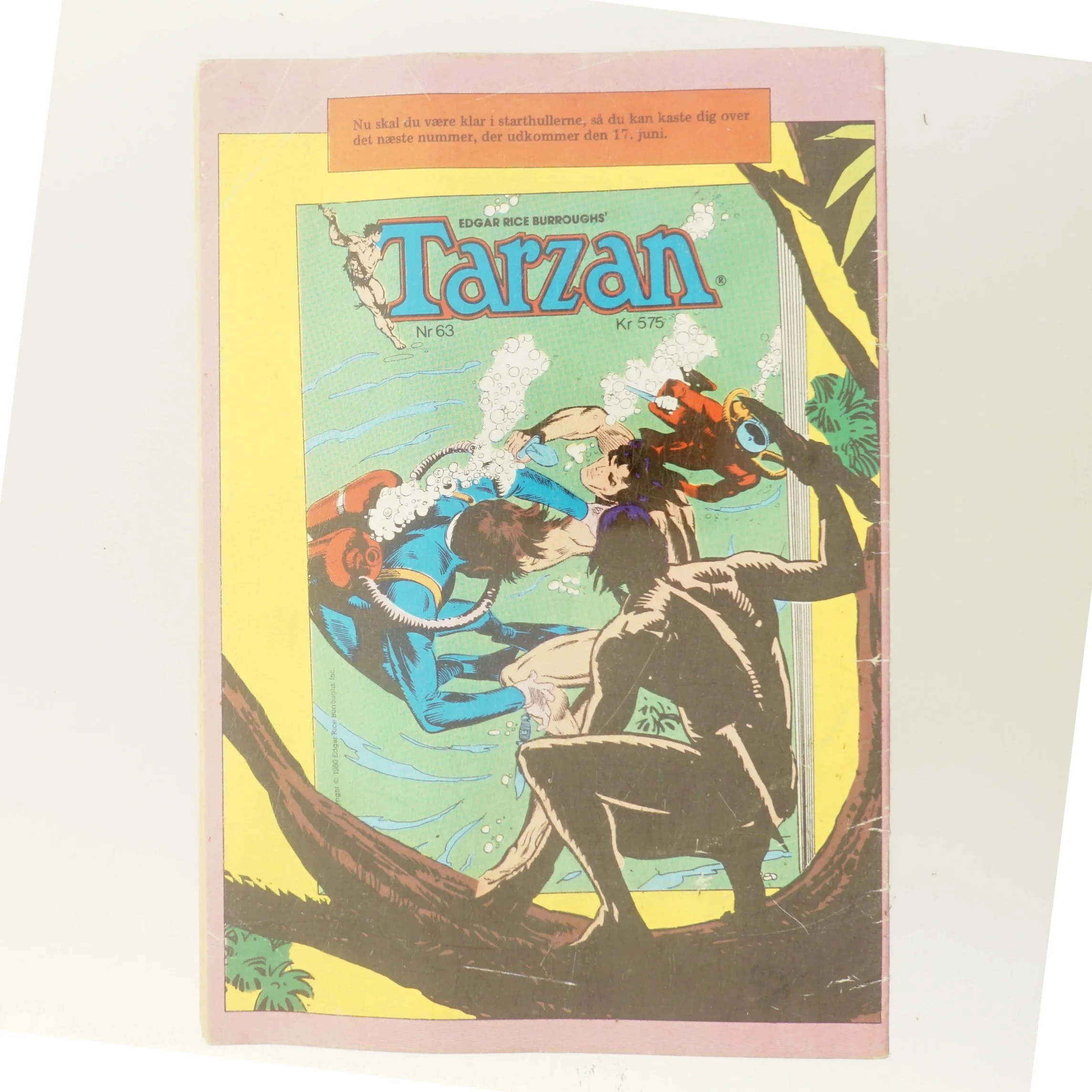 Tarzan af Edgar Rice Burroughs (Bog)