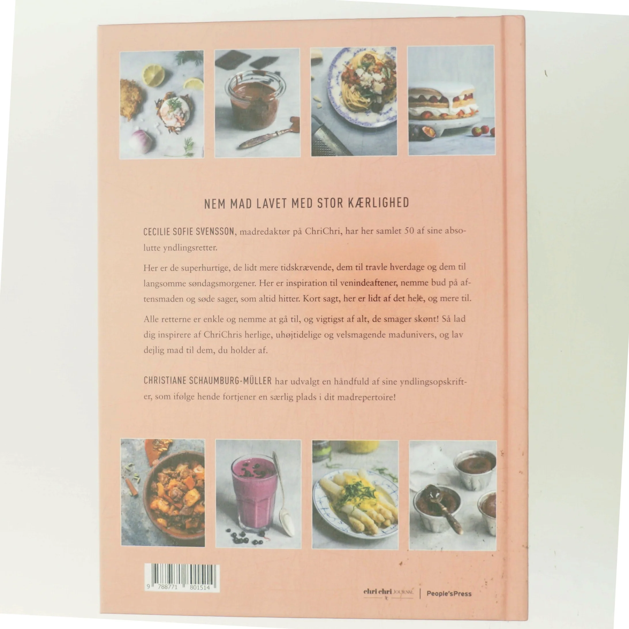 ChriChri food af Cecilie Sofie Svensson (Bog)