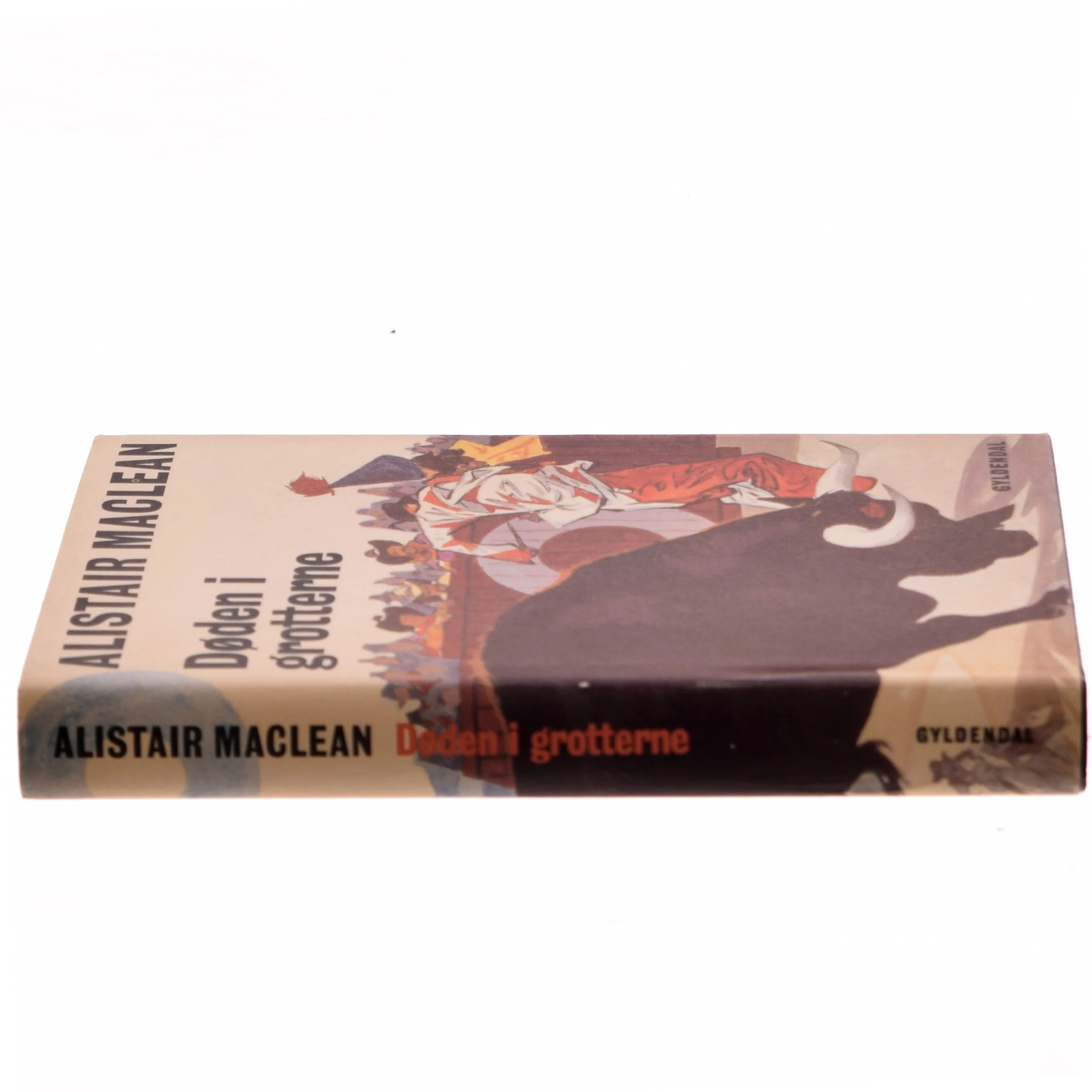 Døden i grotterne af Alistair MacLean (Bog) fra Gyldendal