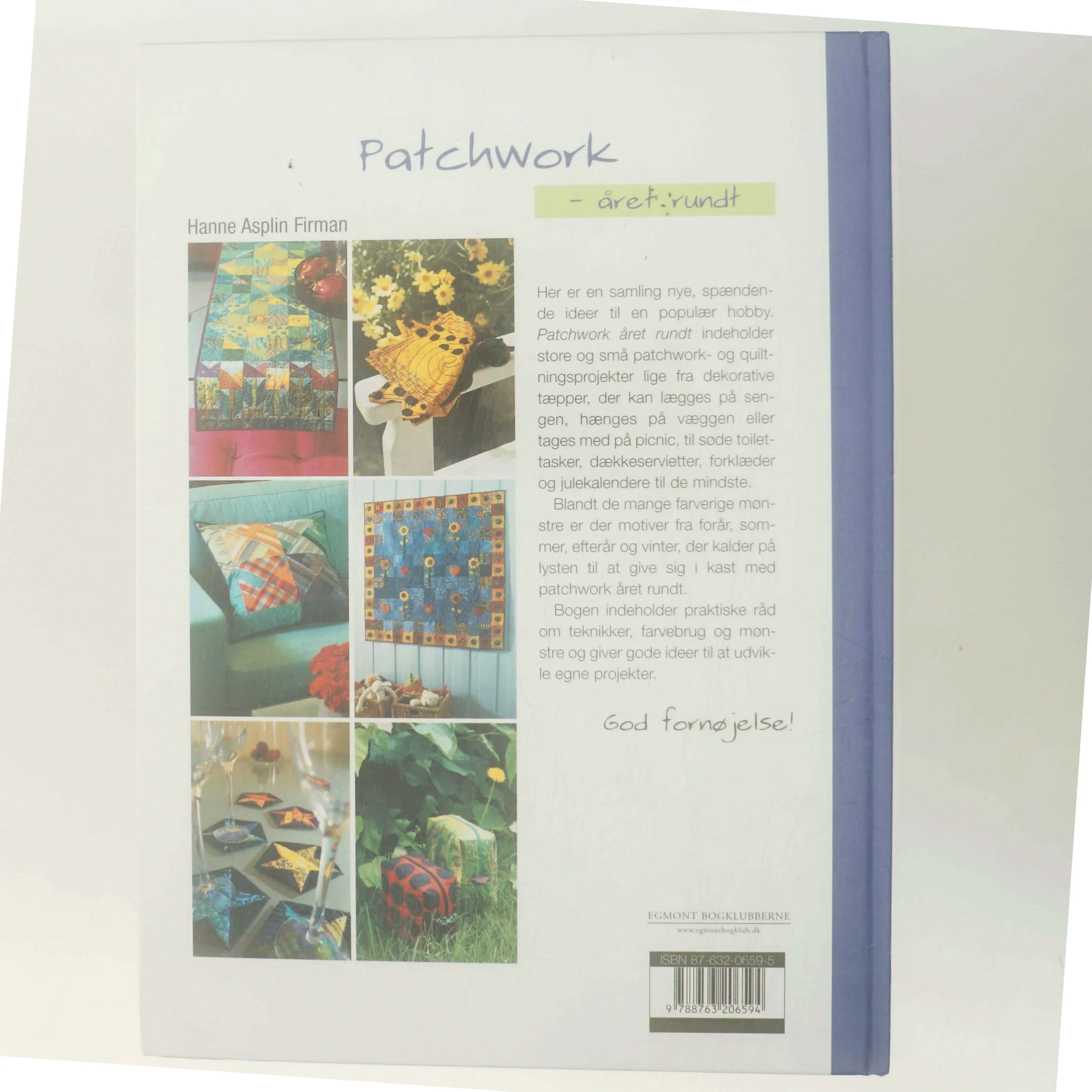 Patchwork året rundt af Hanne Asplin Firman (Bog)