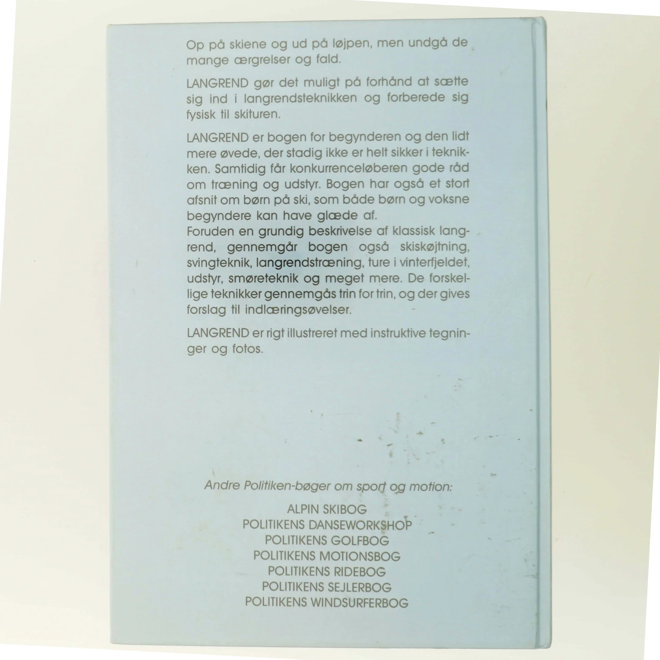 Langrend af Erik Mygind (Bog) fra Politikens Forlag