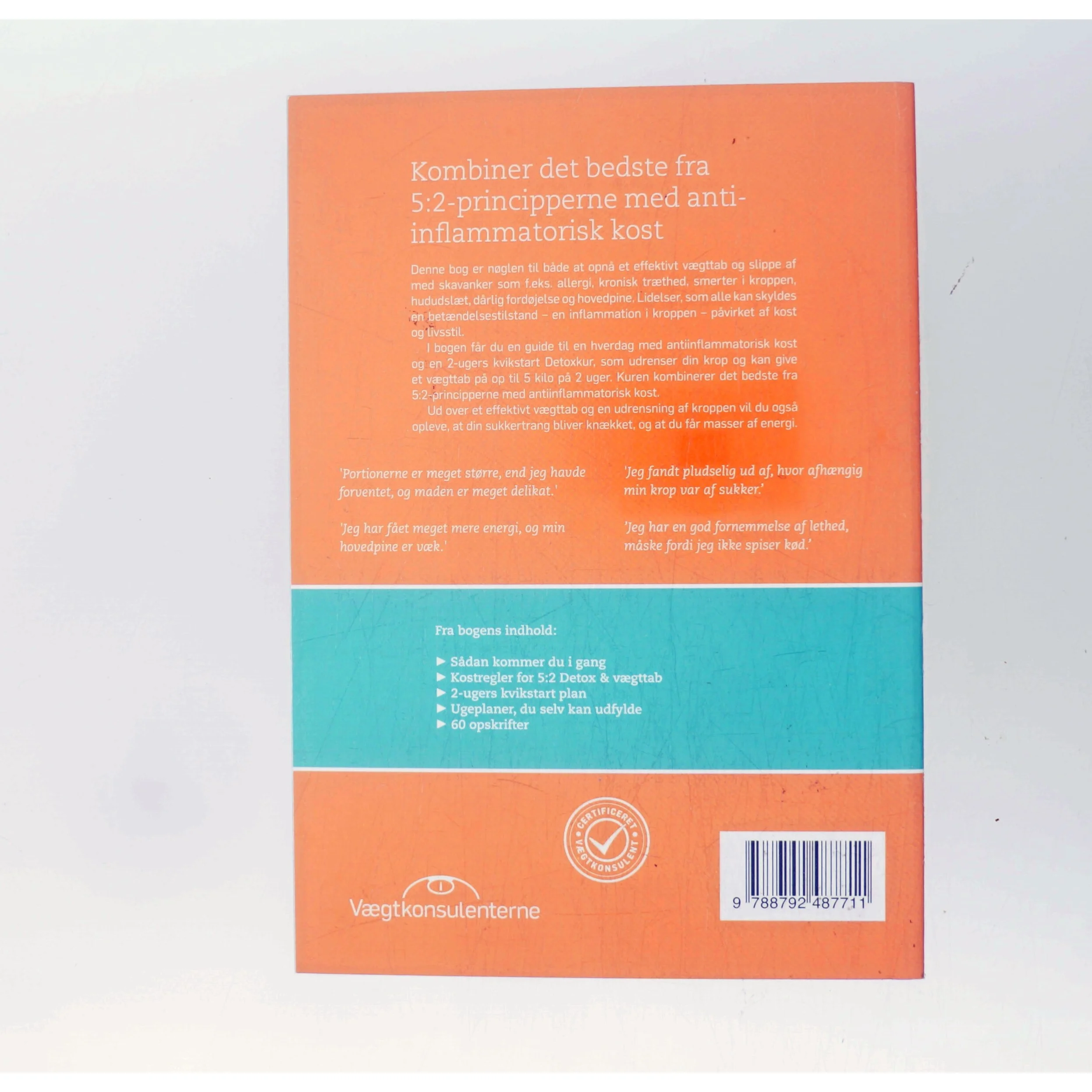5:2 detox & vægttab (Bog)