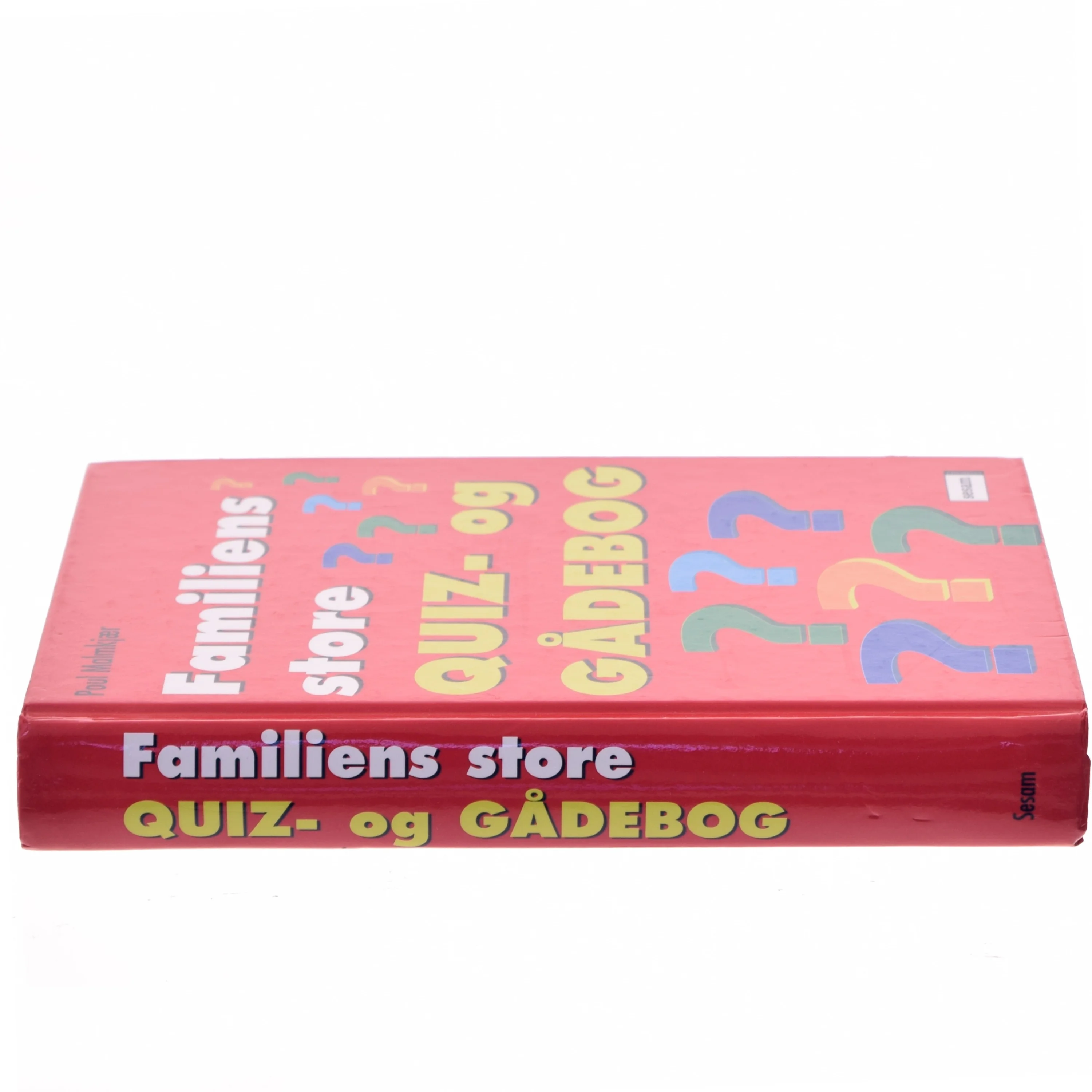Familiens store quiz- og gådebog af Poul Malmkjær (Bog)