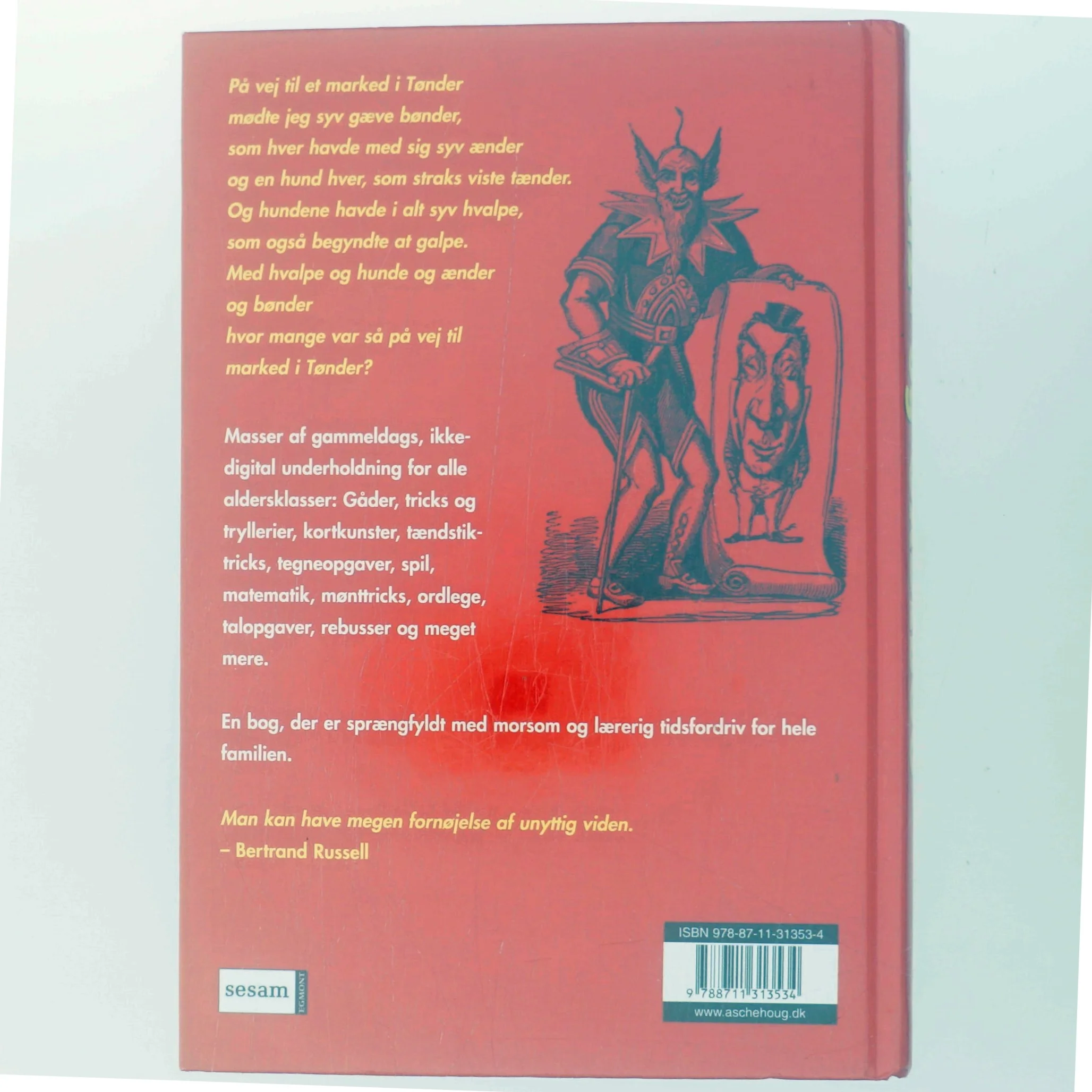 Familiens store quiz- og gådebog af Poul Malmkjær (Bog)