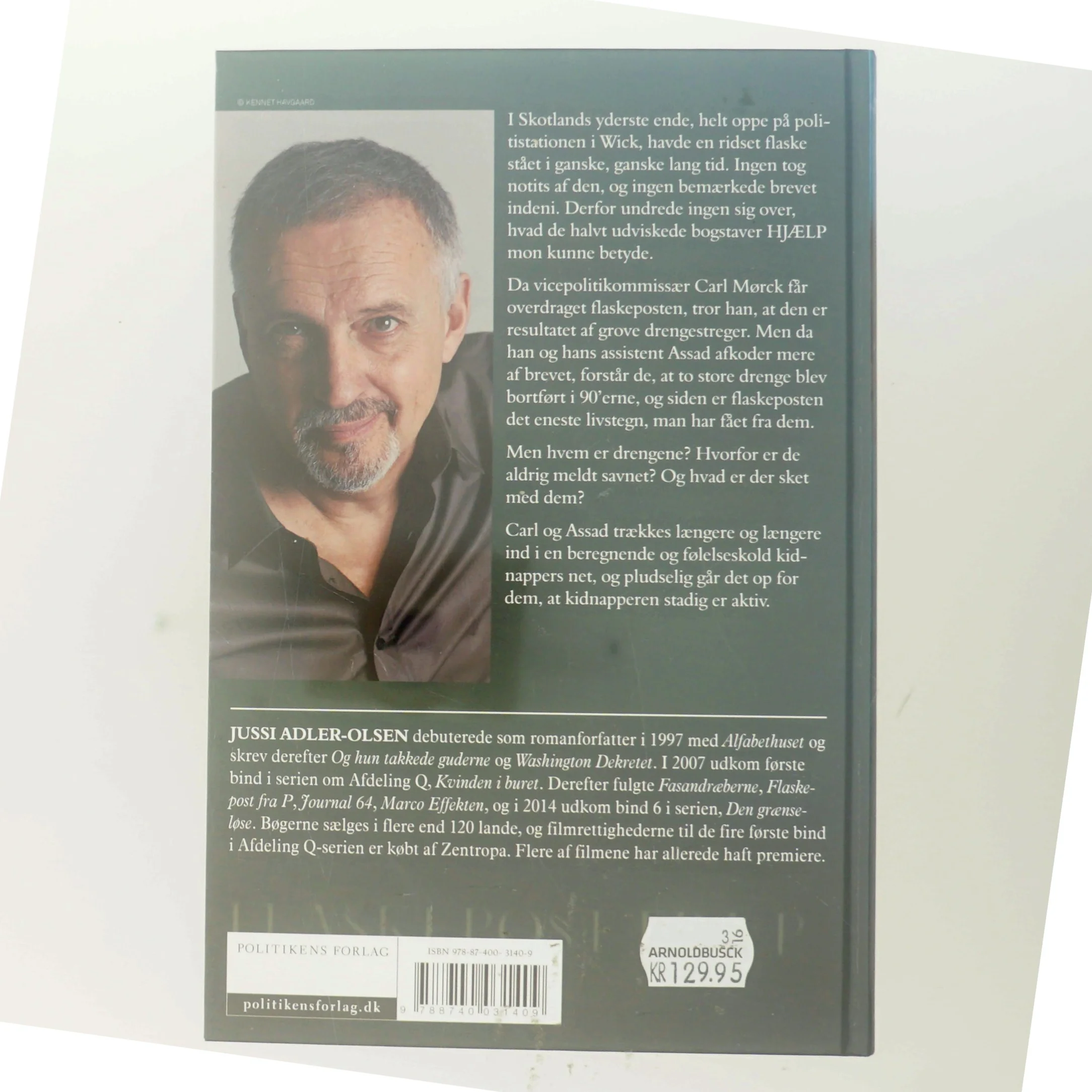 Flaskepost fra P : krimithriller af Jussi Adler-Olsen (Bog)