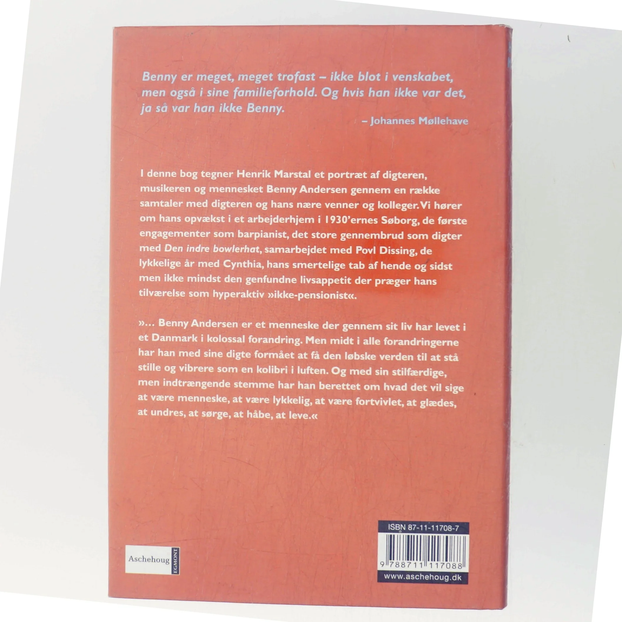 Benny Andersen - et liv ved klaveret af Henrik Marstal (Bog)