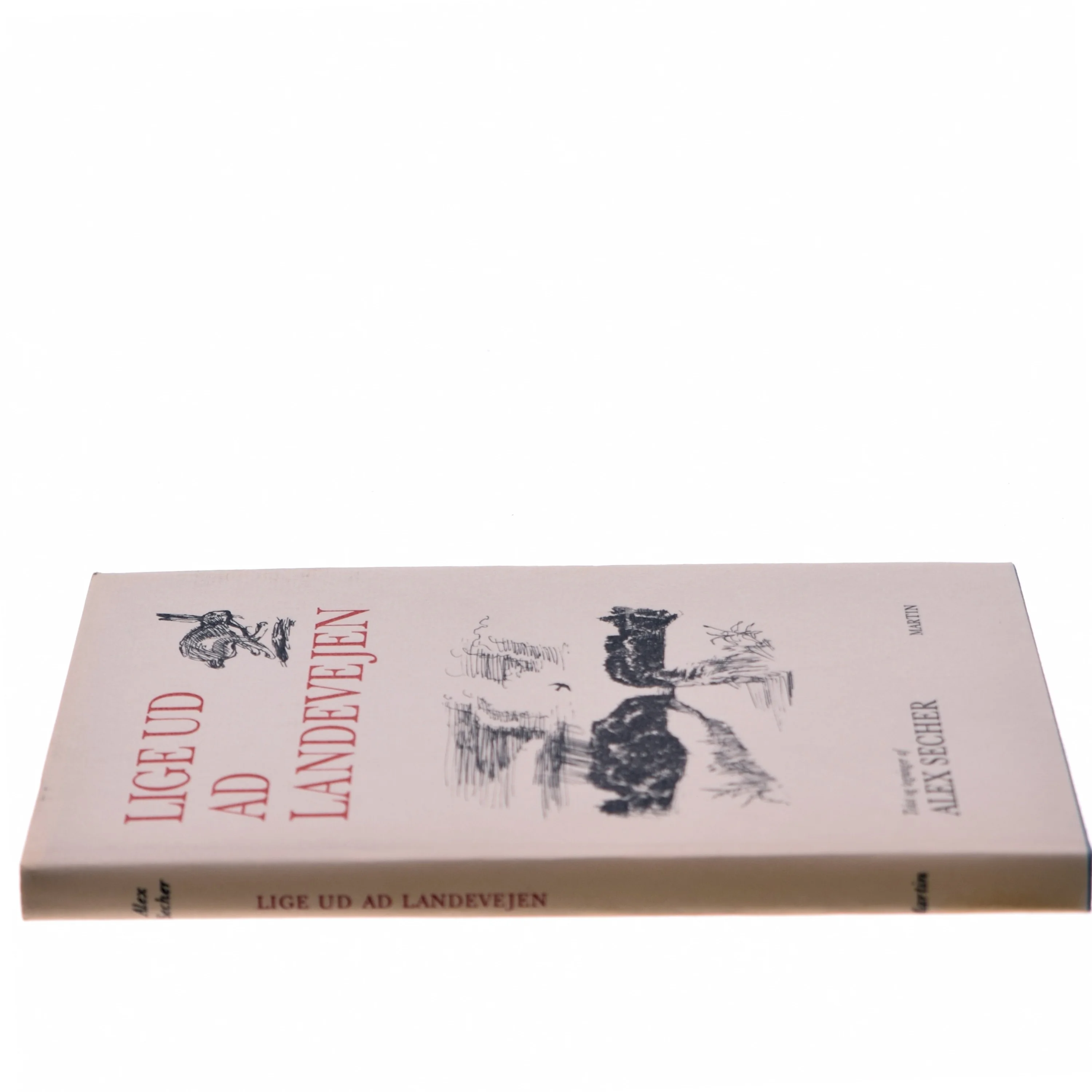 Bog: Lige ud ad landevejen af Alex Secher fra Martin