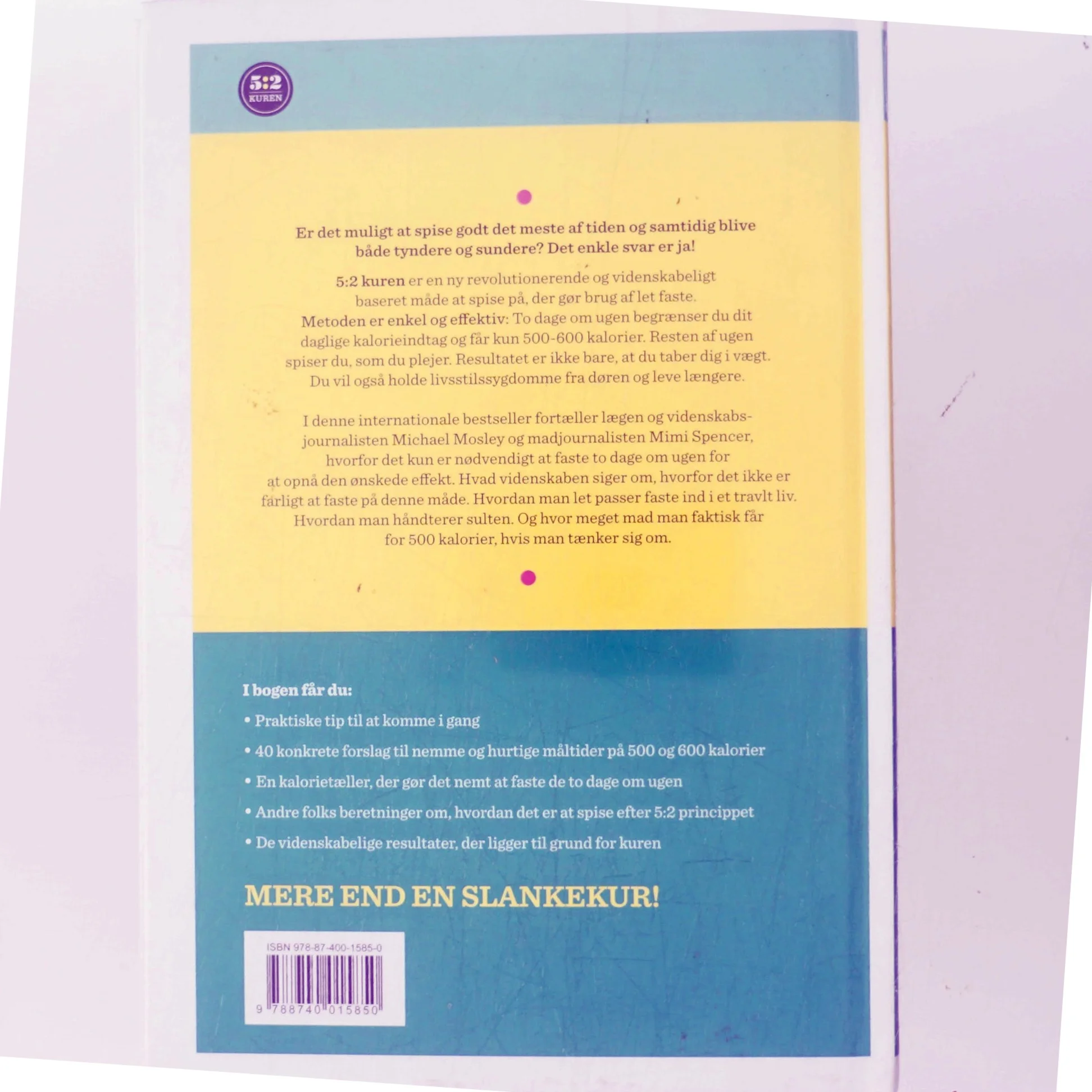 5:2 Kuren af Michael Mosley (Bog)