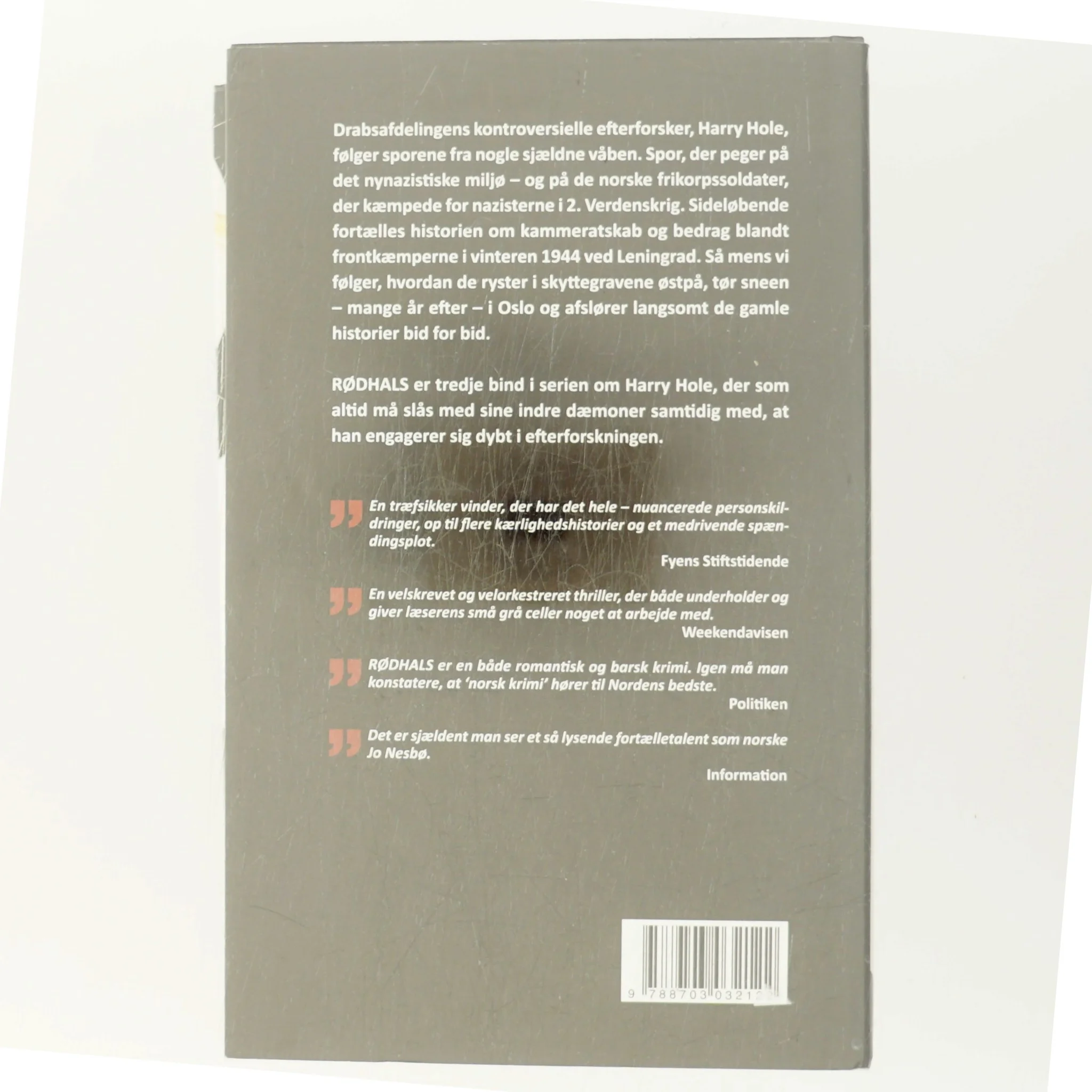 Rødhals af Jo Nesbø (Bog)