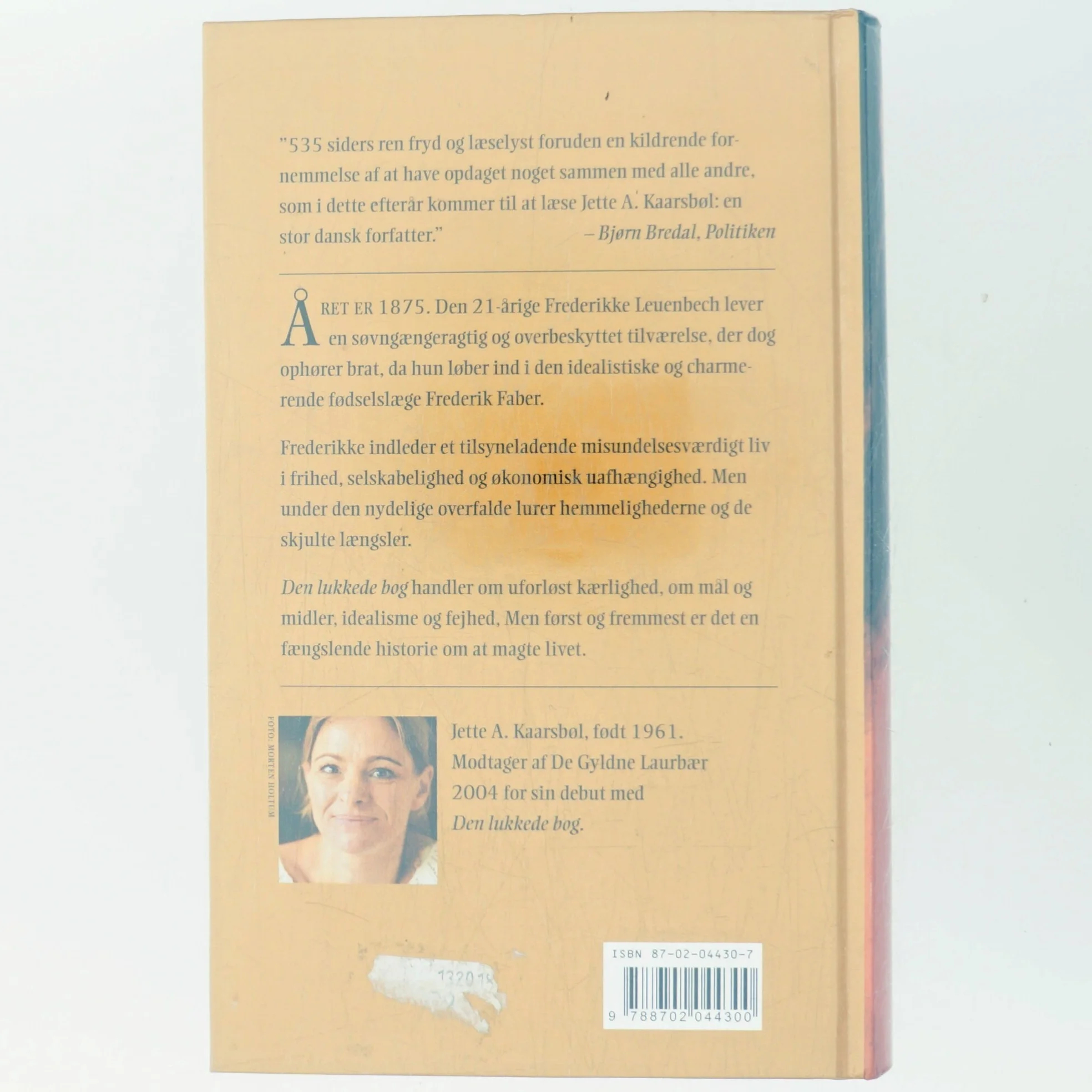 Den lukkede bog af Jette A. Kaarsbøl (Bog)