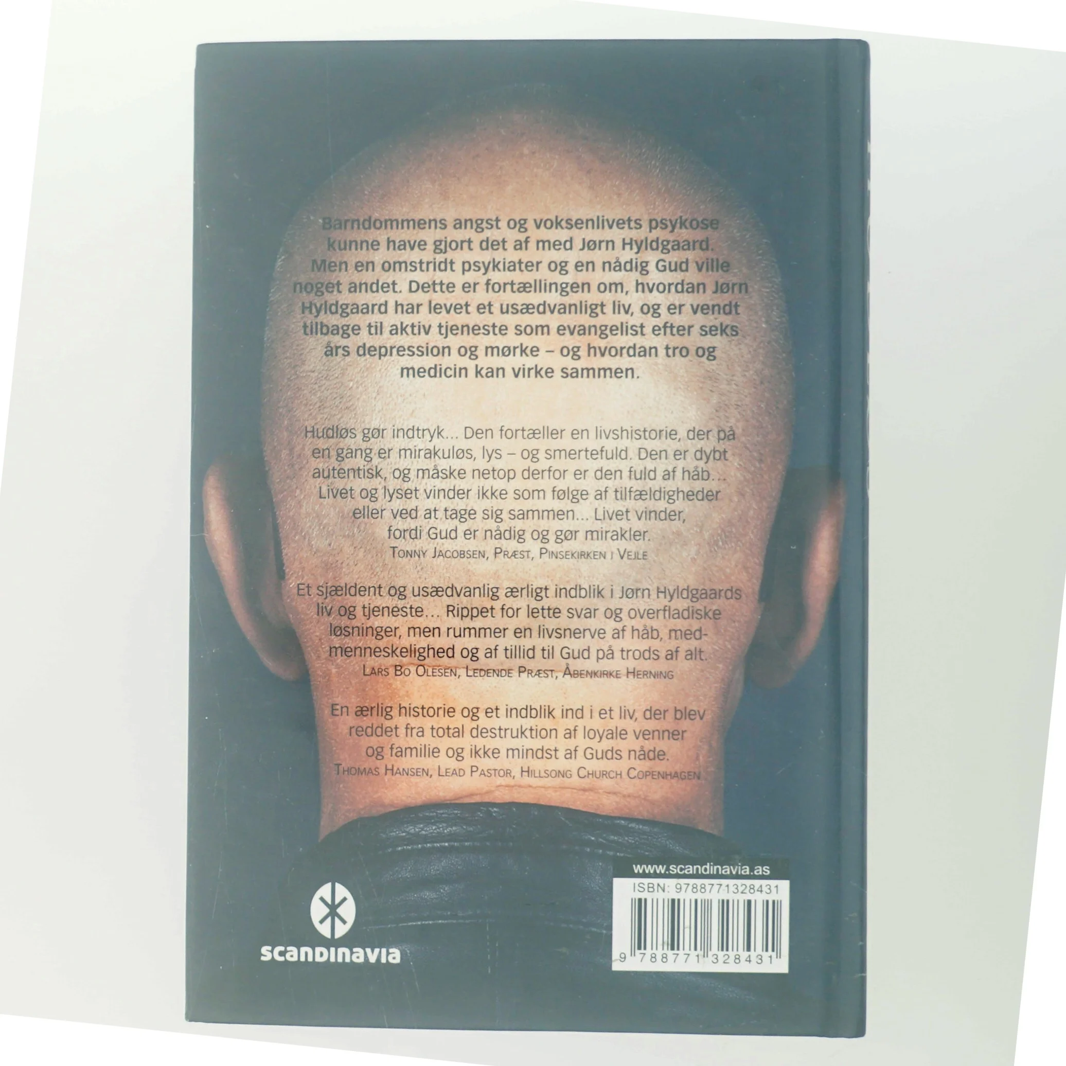 Hudløs : Jørn Hyldgaard - om Gud, depression og diagnose af Allan Høyer (f. 1965-01-11) (Bog)