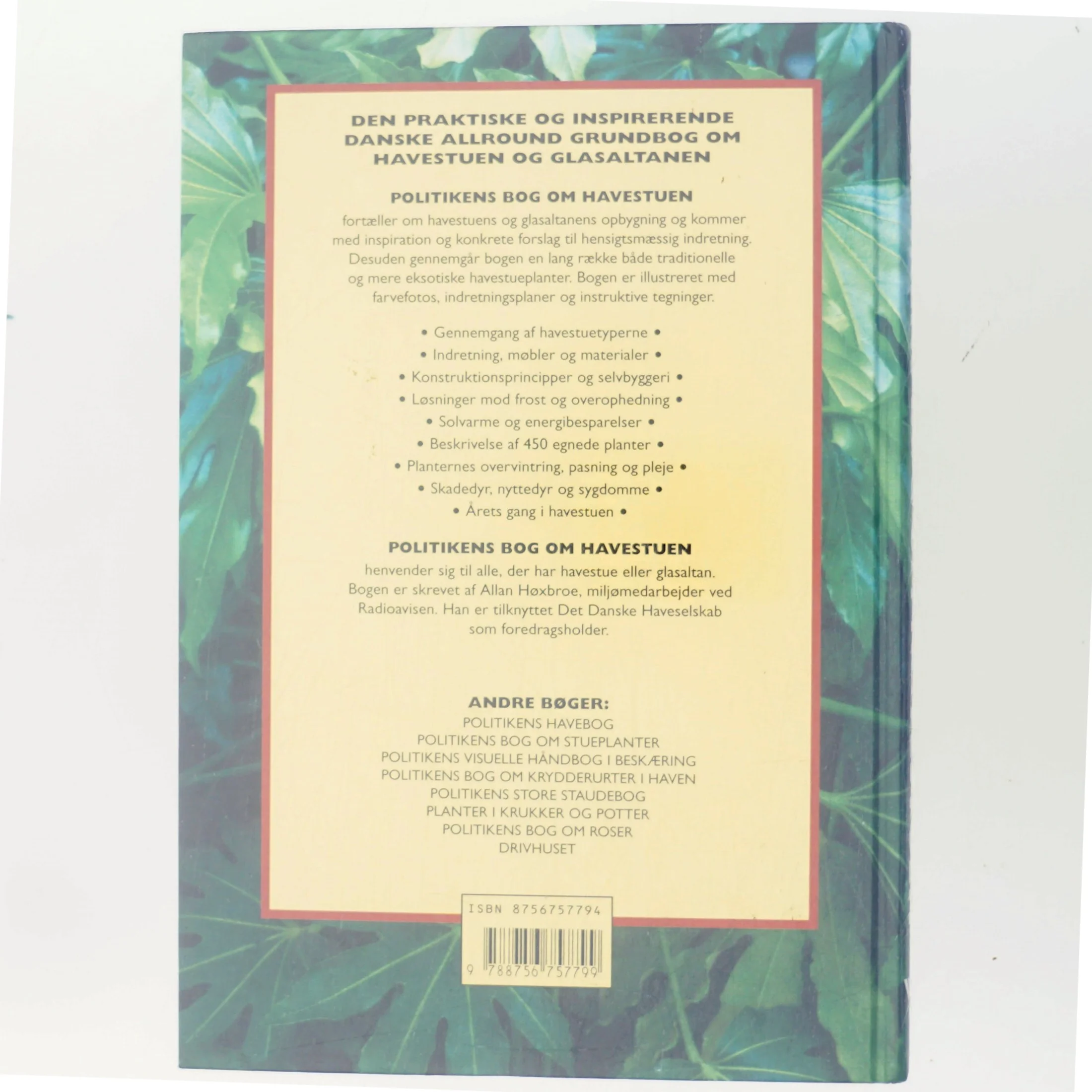 Politikens bog om havestuen af Allan Høxbroe (Bog)