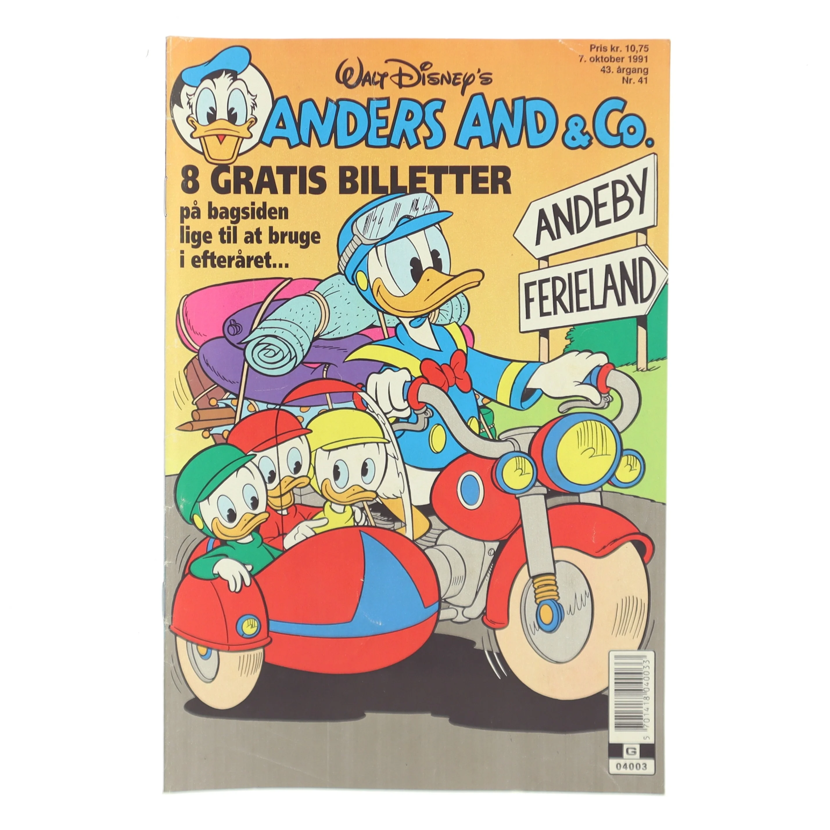 Anders And & Co. af Walt Disney (Bog)