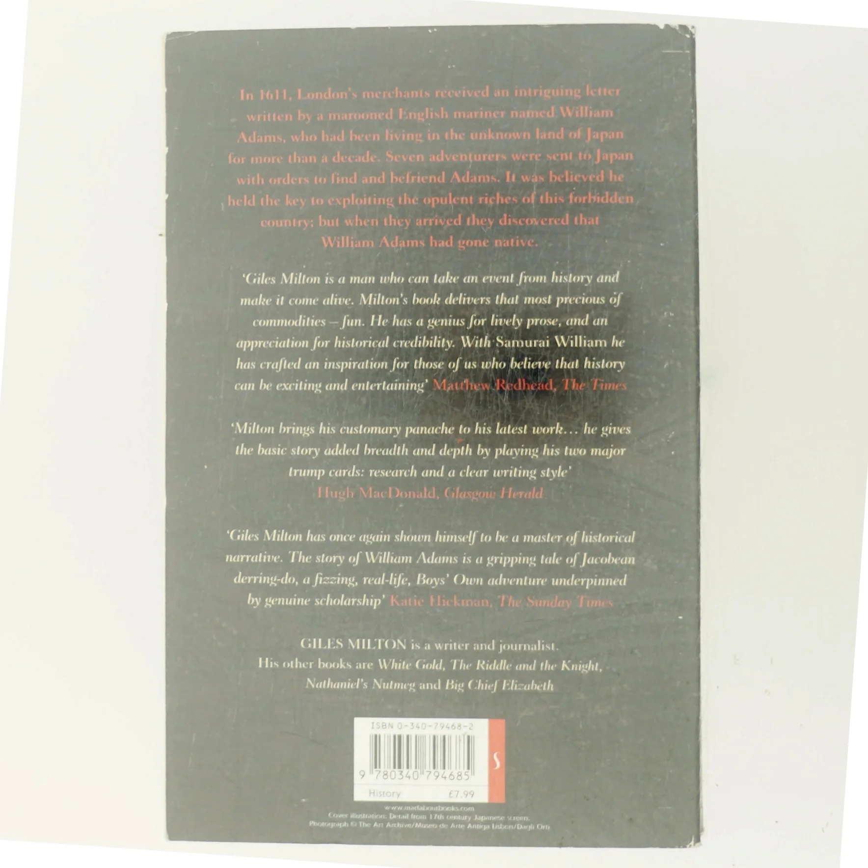 Samurai William : The adventurer who unlocked Japan af Giles Milton (Bog)