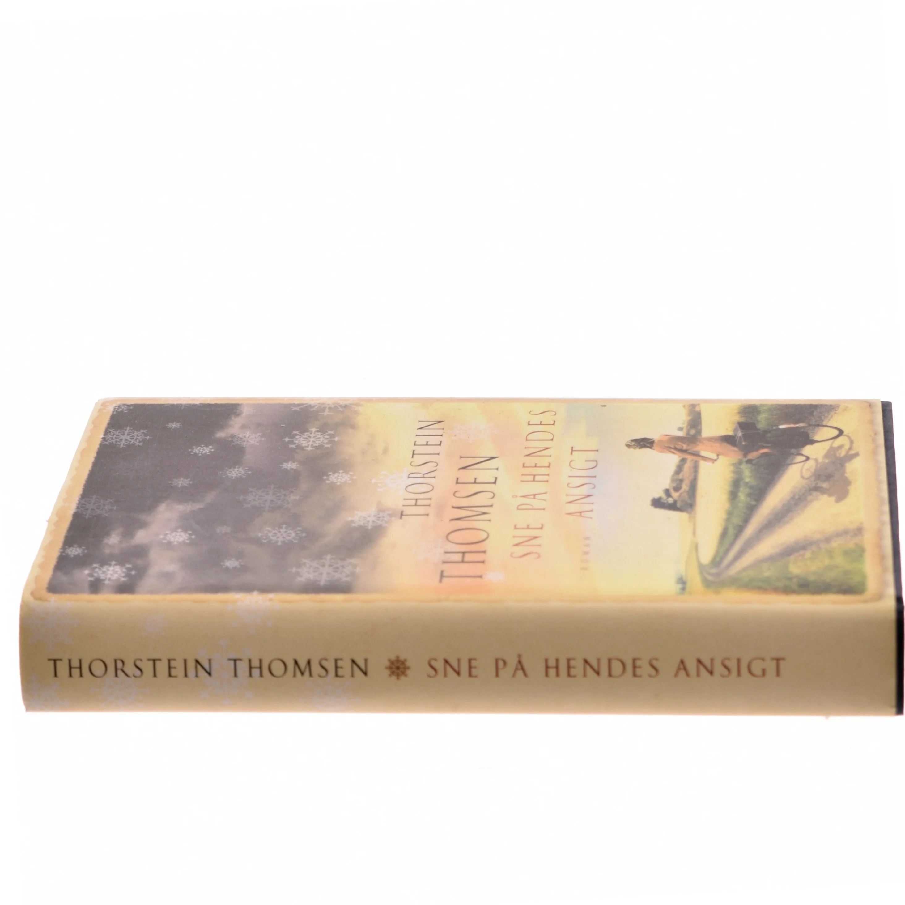 Sne på hendes ansigt af Thorstein Thomsen (f. 1950) (Bog)