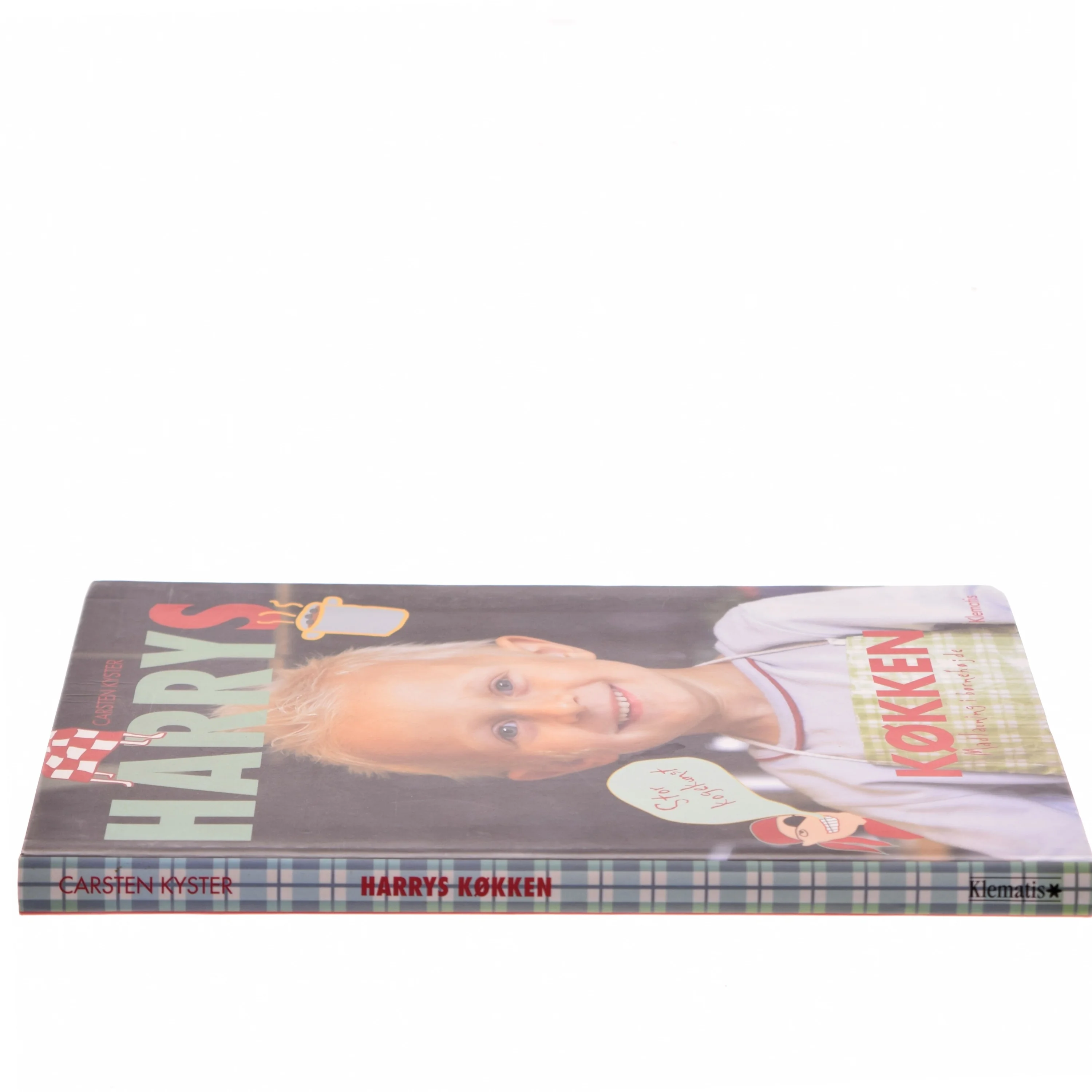 Harrys køkken : madlavning i børnehøjde af Carsten Kyster (Bog)