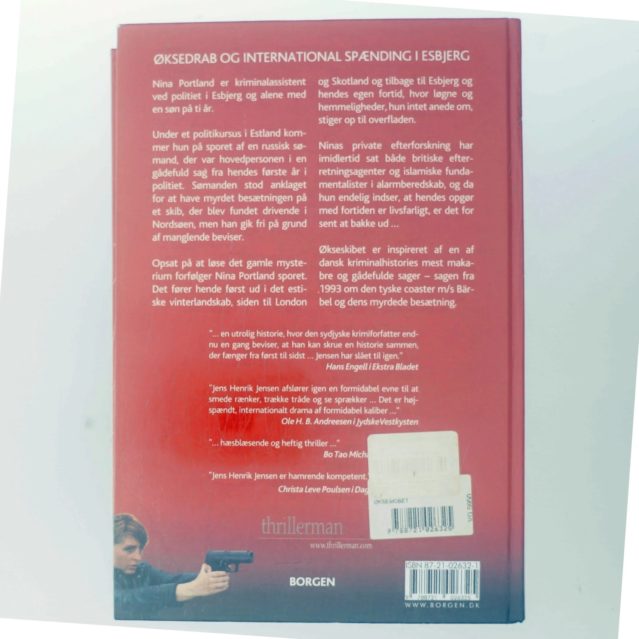 Økseskibet af Jens Henrik Jensen (f. 1963) (Bog)