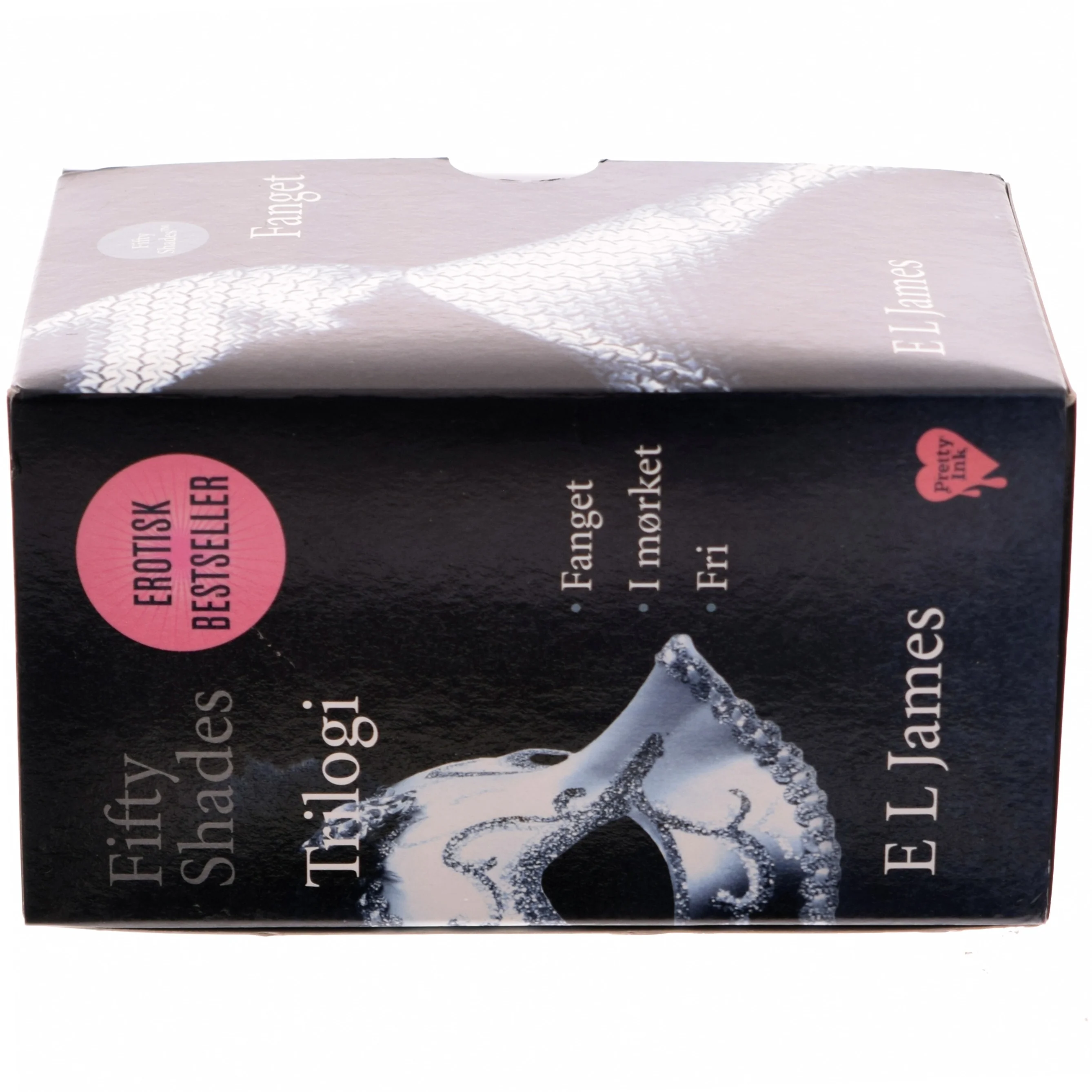 Fanget af E L James (Bog)