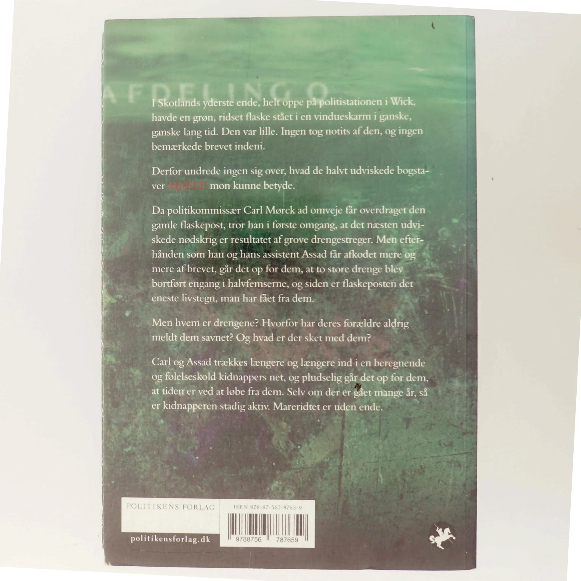 Flaskepost Fra P af Adler-Olsen, Jussi (Bog)