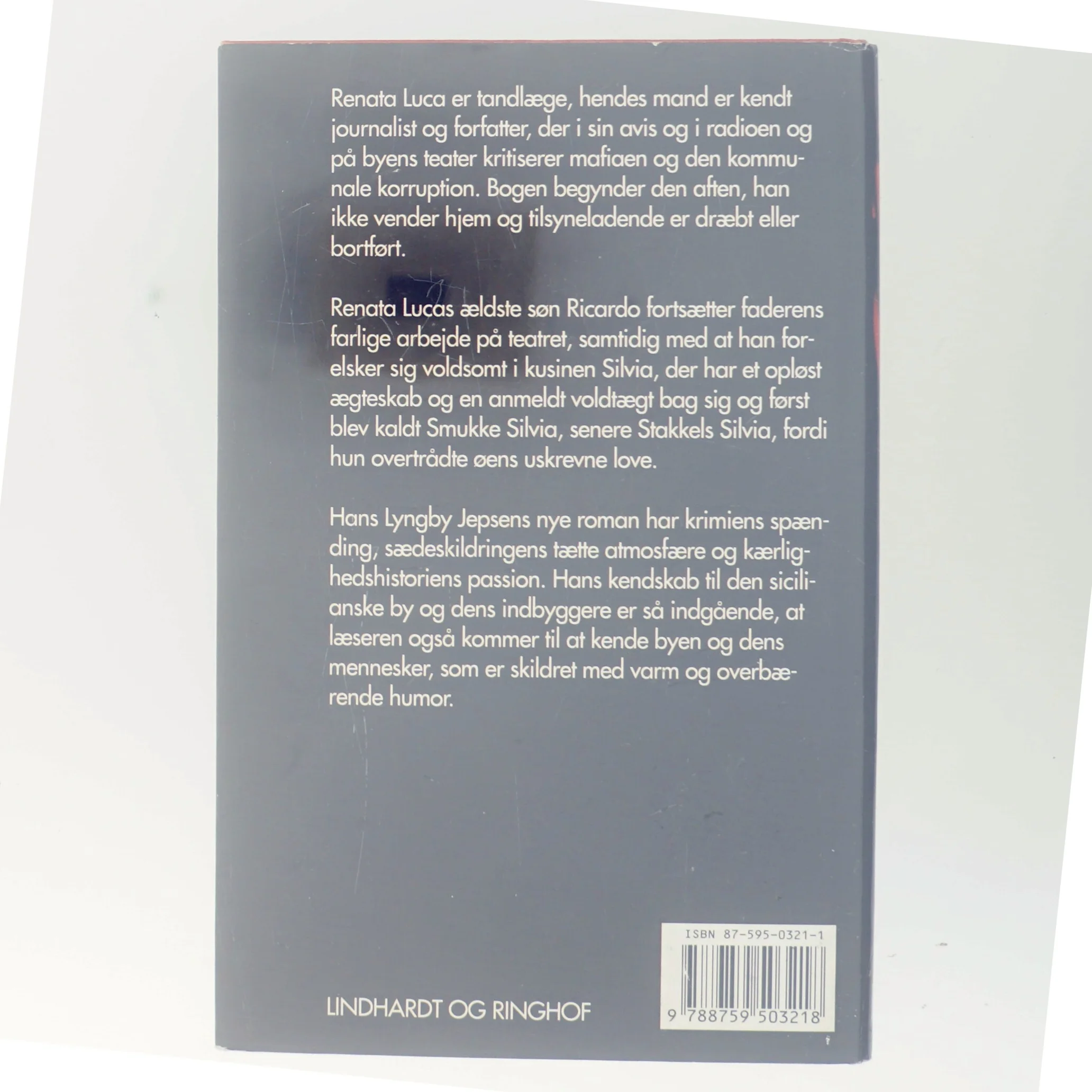 Den hvide enke : roman af Hans Lyngby Jepsen (Bog)