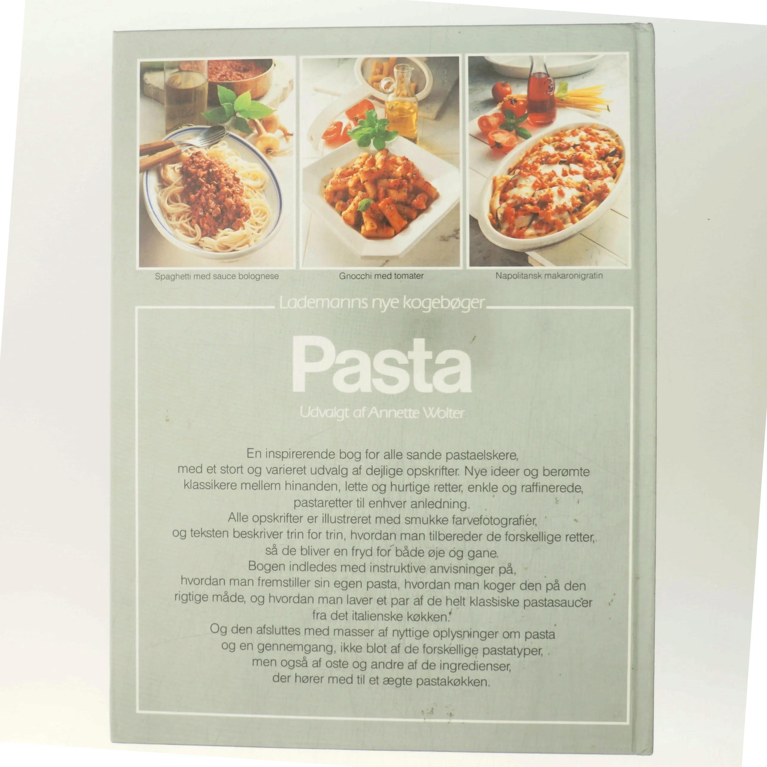 Pasta af Udvalgt af Annette Wolter (Bog)