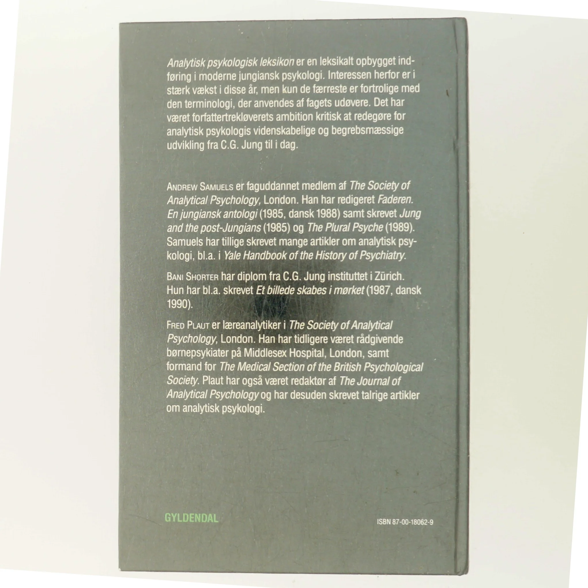 Analytisk Psykologisk Leksikon af Andrew Samuels (Bog)