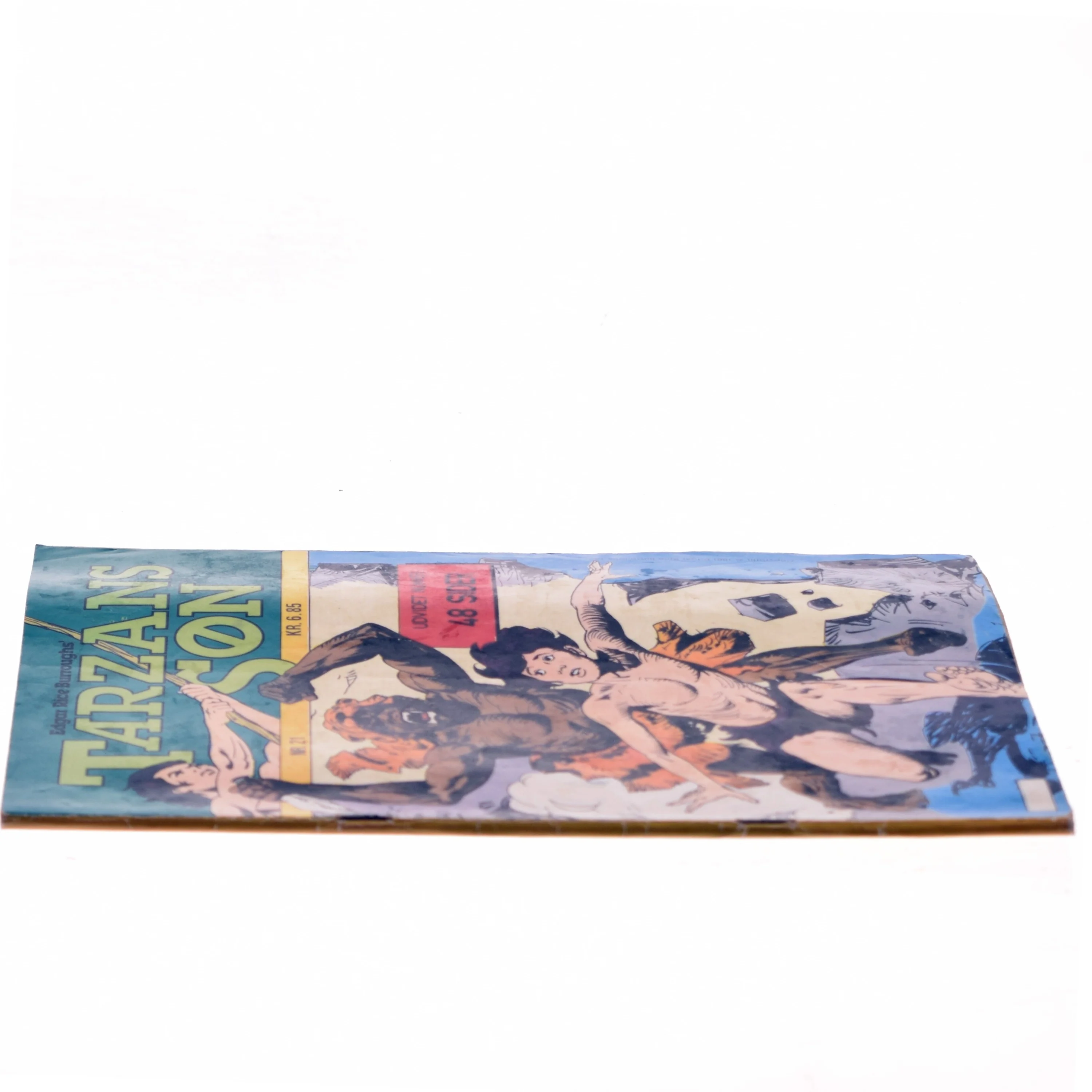 Tarzans Søn af Edgar Rice Burroughs (Bog)