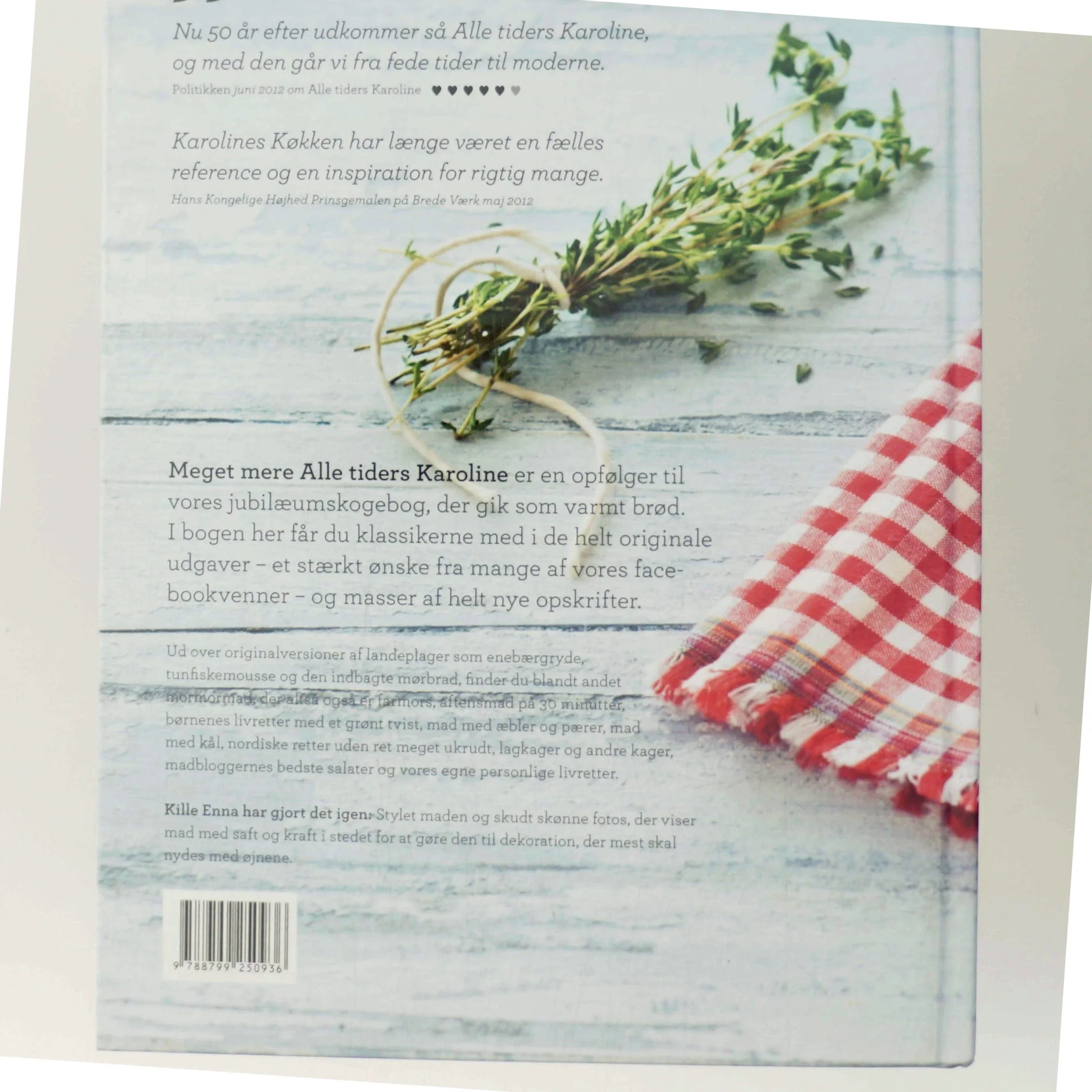 Meget mere alle tiders Karoline : 12 landeplager og en hel masse nye opskrifter af Kille Enna (Bog)