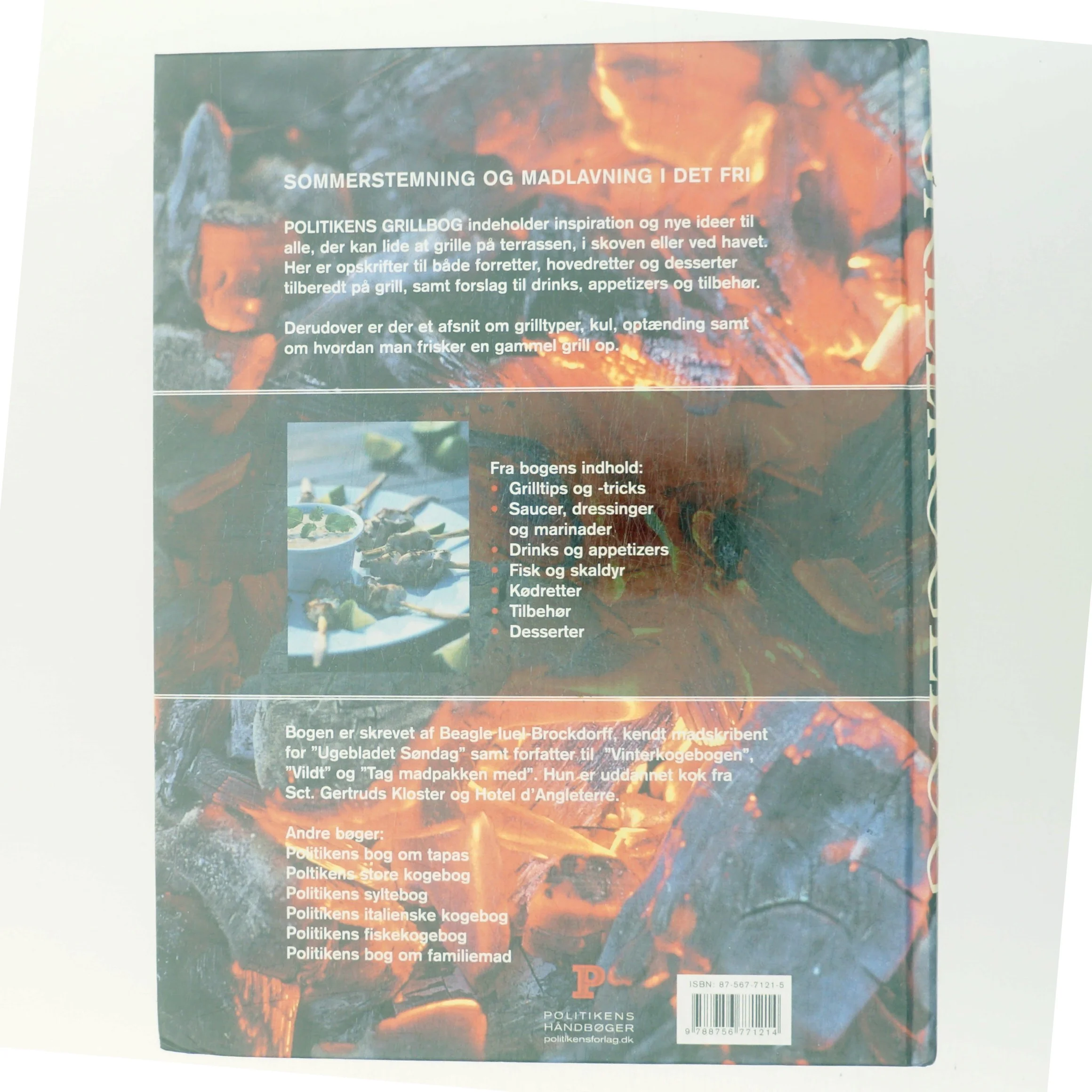 Politikens grillkogebog af Beagle Iuel-Brockdorff (Bog)