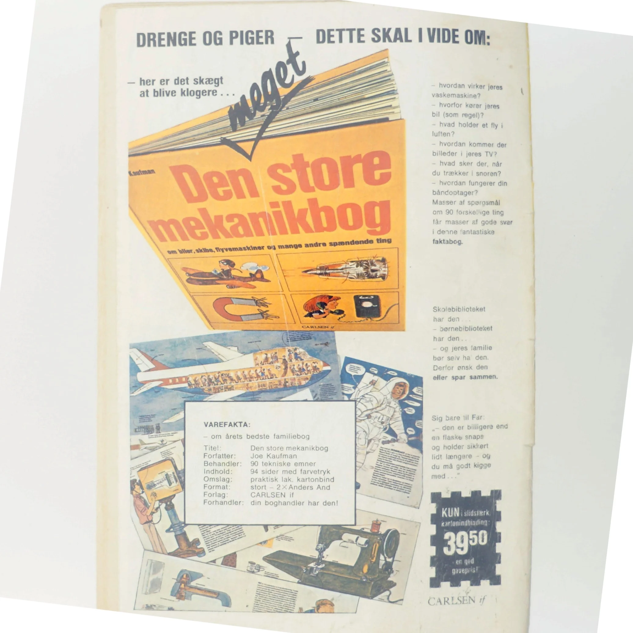 Walt Disney's Anders And & Co. (Bog)