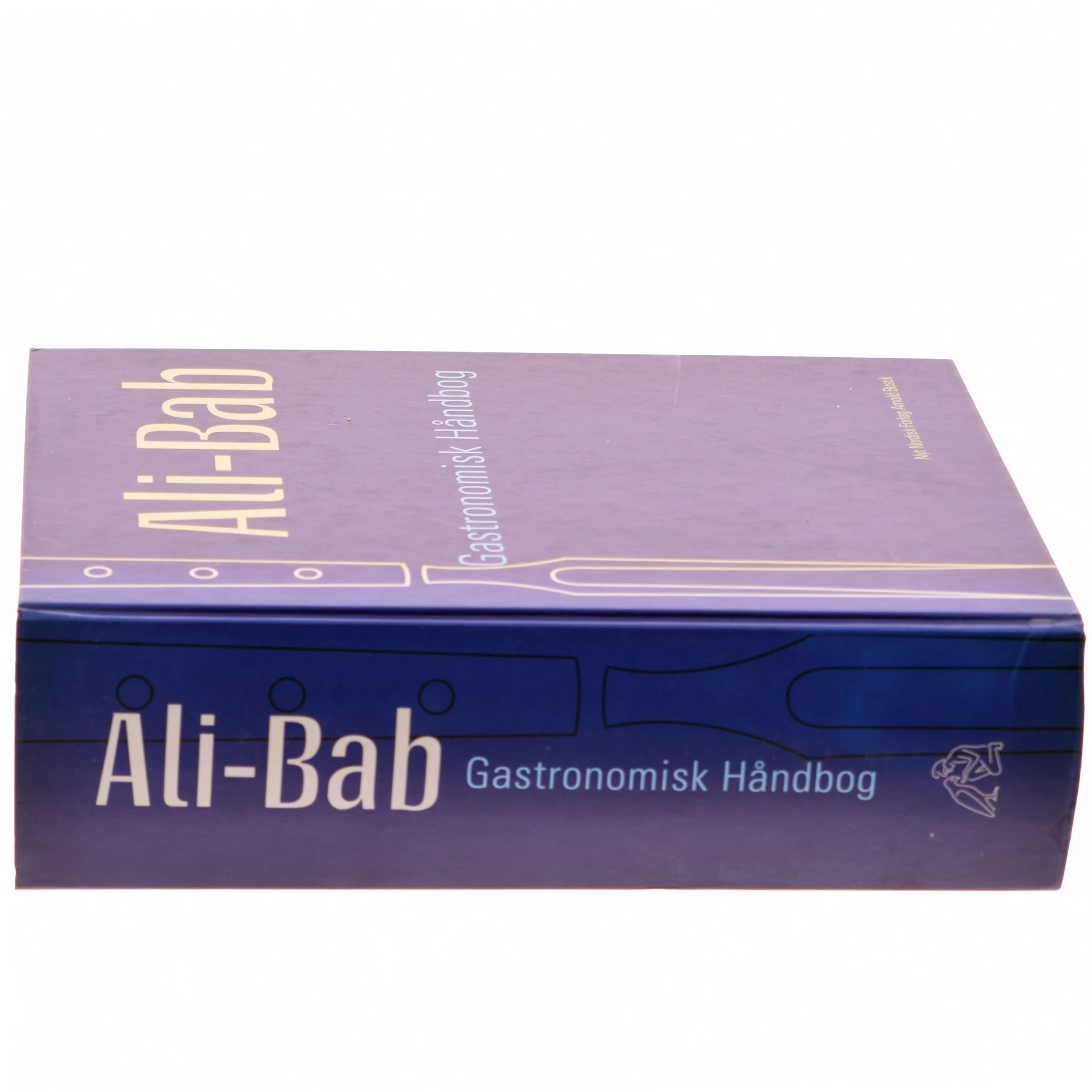 Gastronomisk Haandbog : kulinariske Studier : med en grundig Gennemgang af alle franske Vines Historie, Fremstilling, Aargange og Behandling af Ali-Bab (Bog)